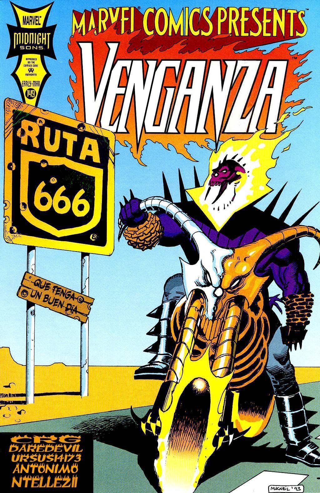 Portada ampliada de VENGANZA