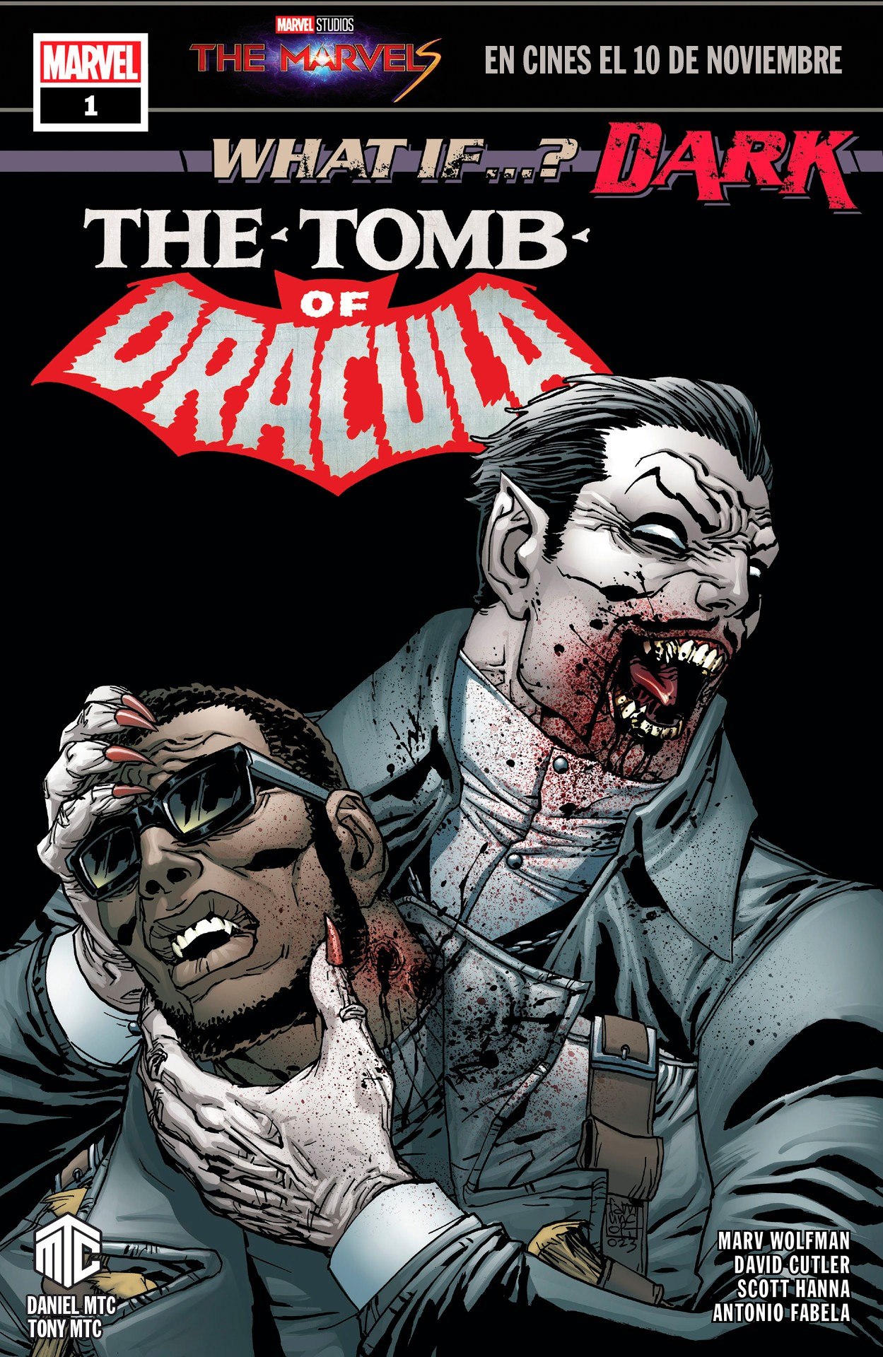 Portada ampliada de WHAT IF...? DARK THE TOMB OF DRACULA