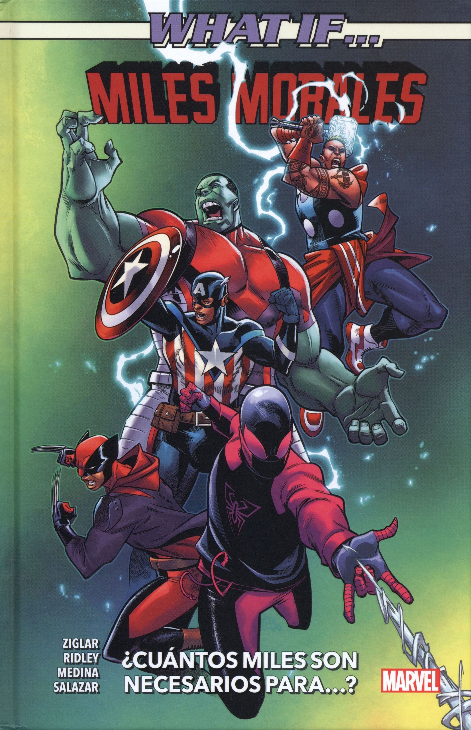 Portada ampliada de WHAT IF... MILES MORALES