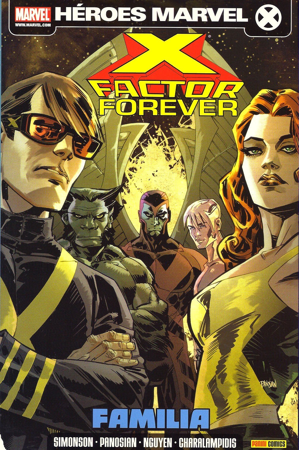 Portada ampliada de X-Factor Forever: Familia