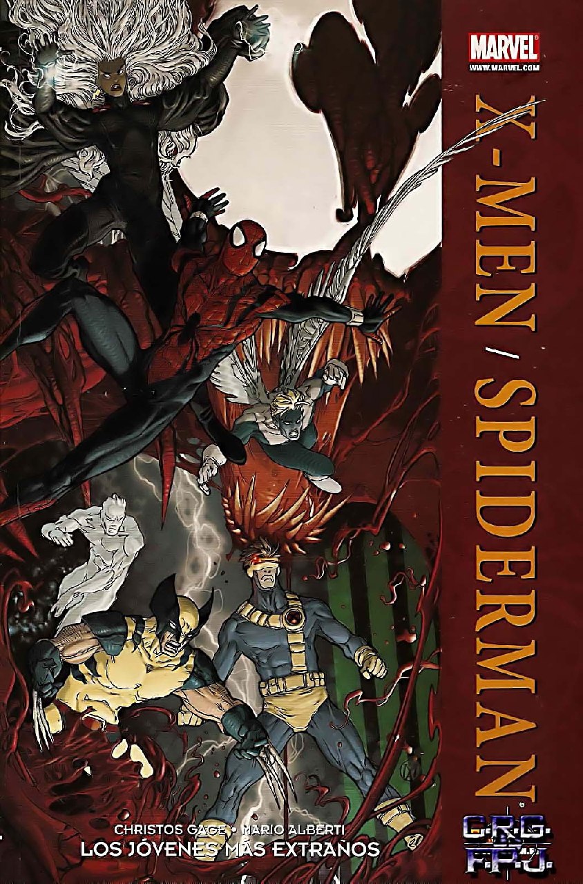 Portada ampliada de X-MEN / SPIDER-MAN
