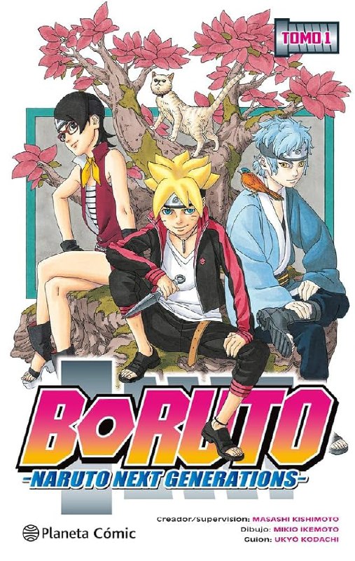 Portada ampliada de BORUTO