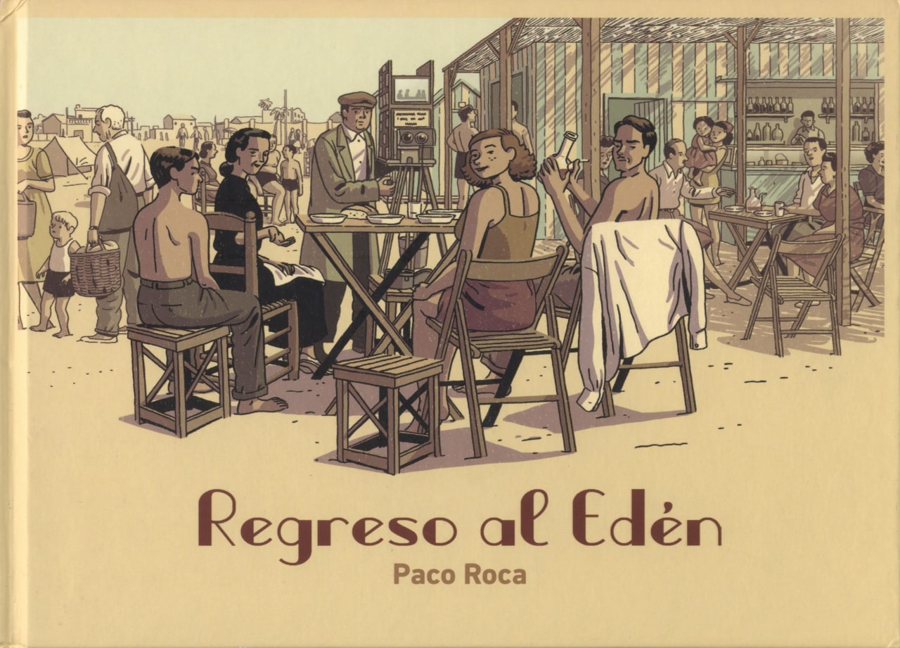 Portada ampliada de Regreso al Edén