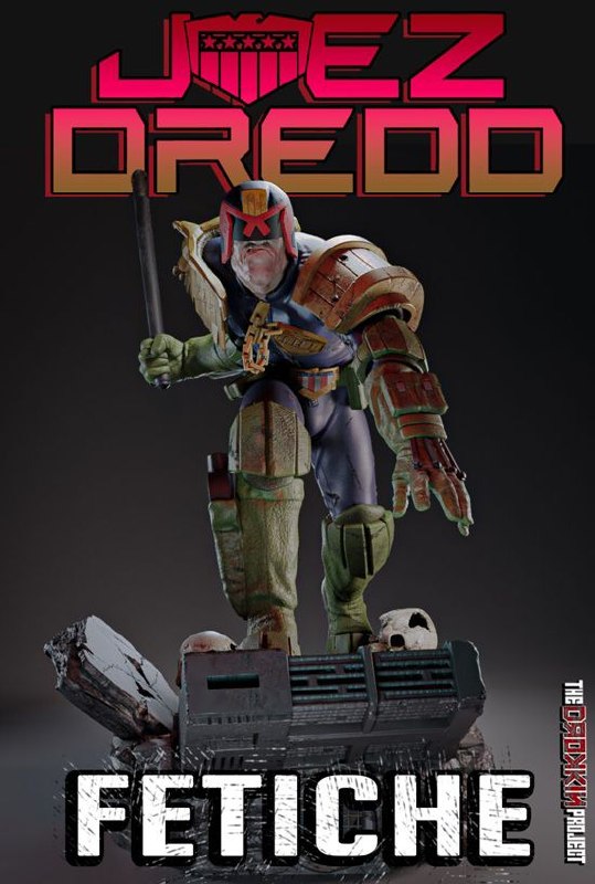 Portada ampliada de Juez Dredd