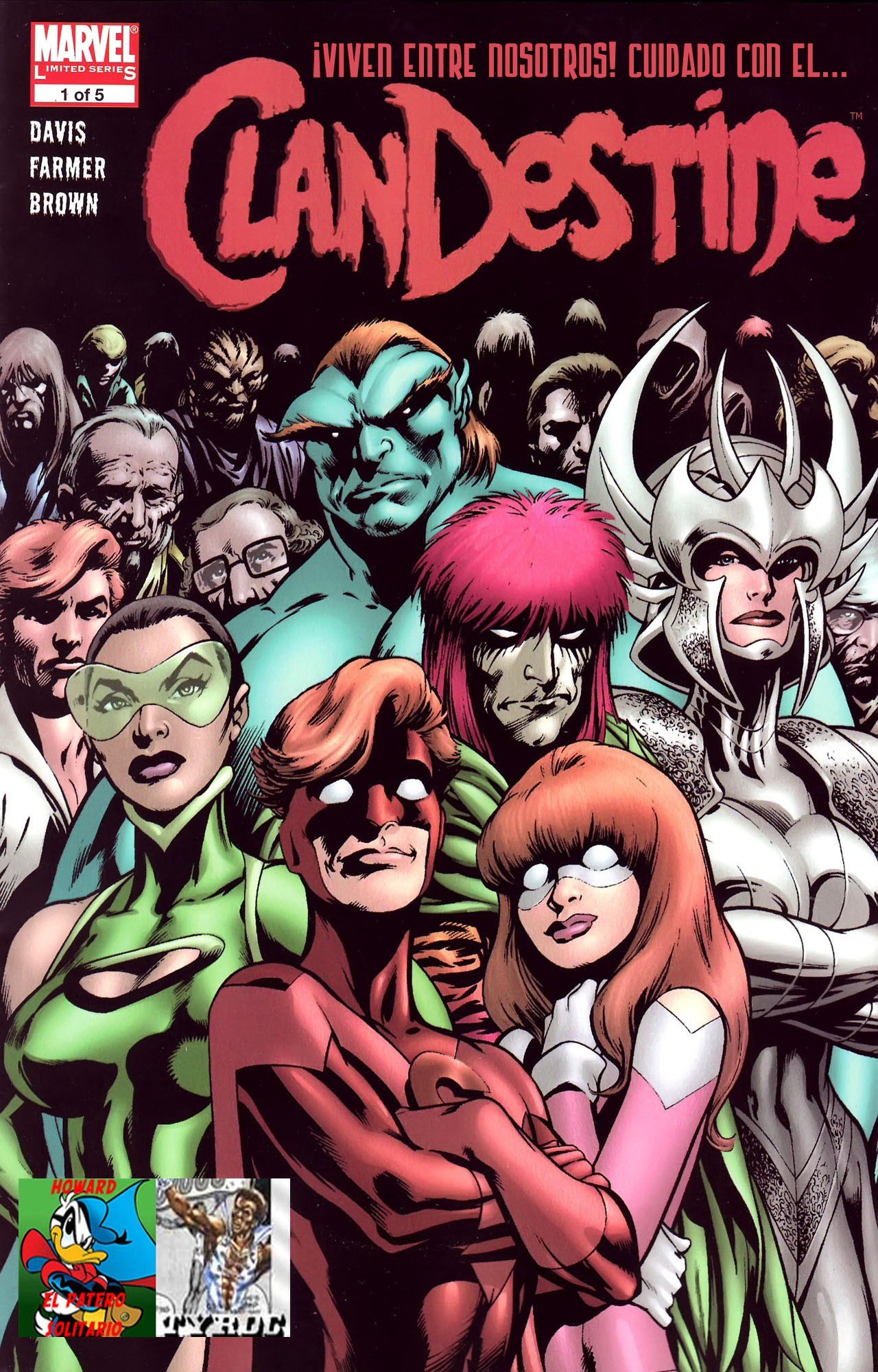 Portada ampliada de CLANDESTINE