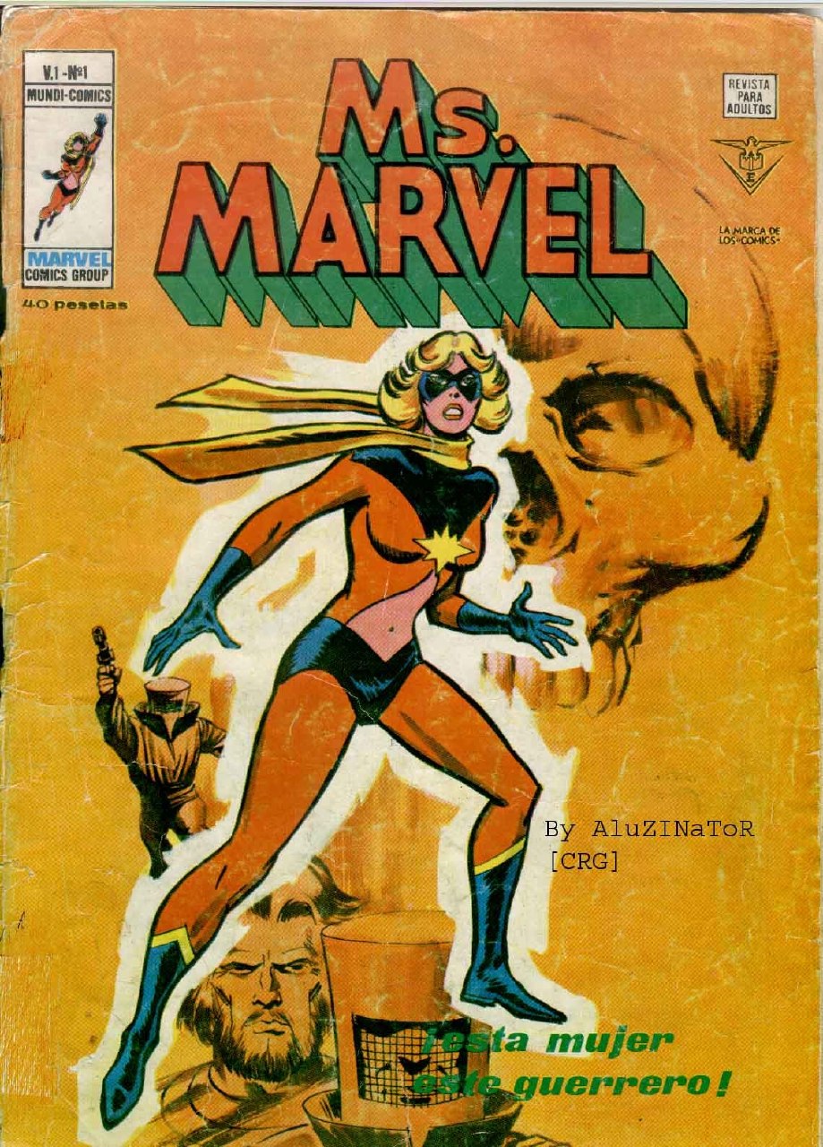 Portada ampliada de Ms. MARVEL