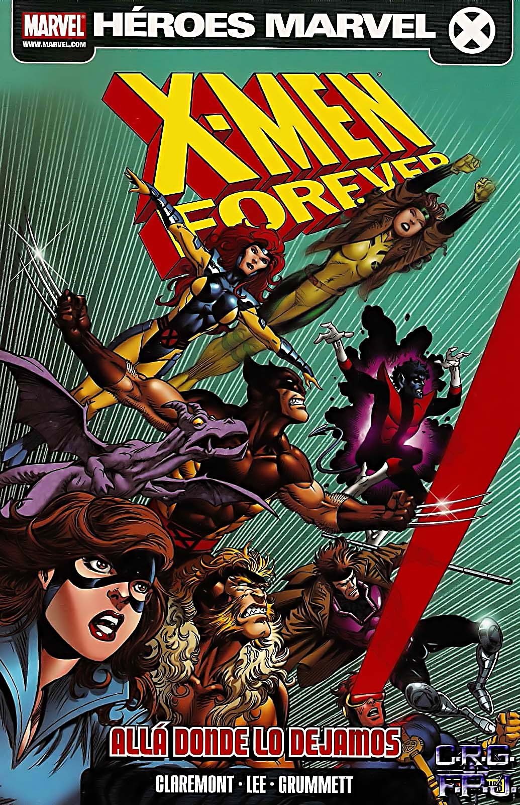 Portada ampliada de X-MEN FOREVER