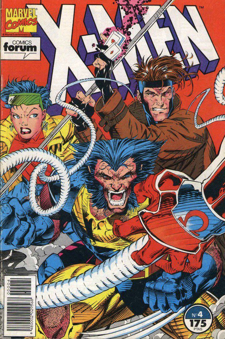 Portada ampliada de X-men