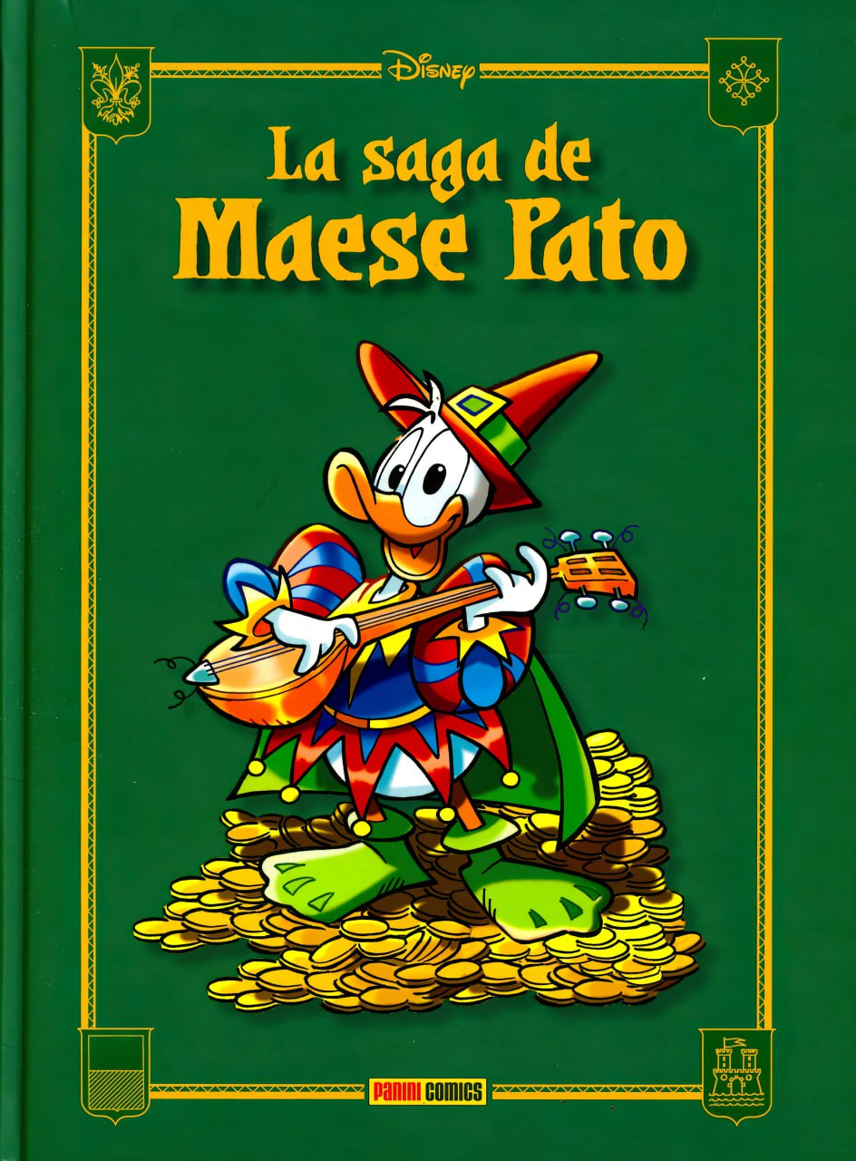 Portada ampliada de La saga de Maese Pato