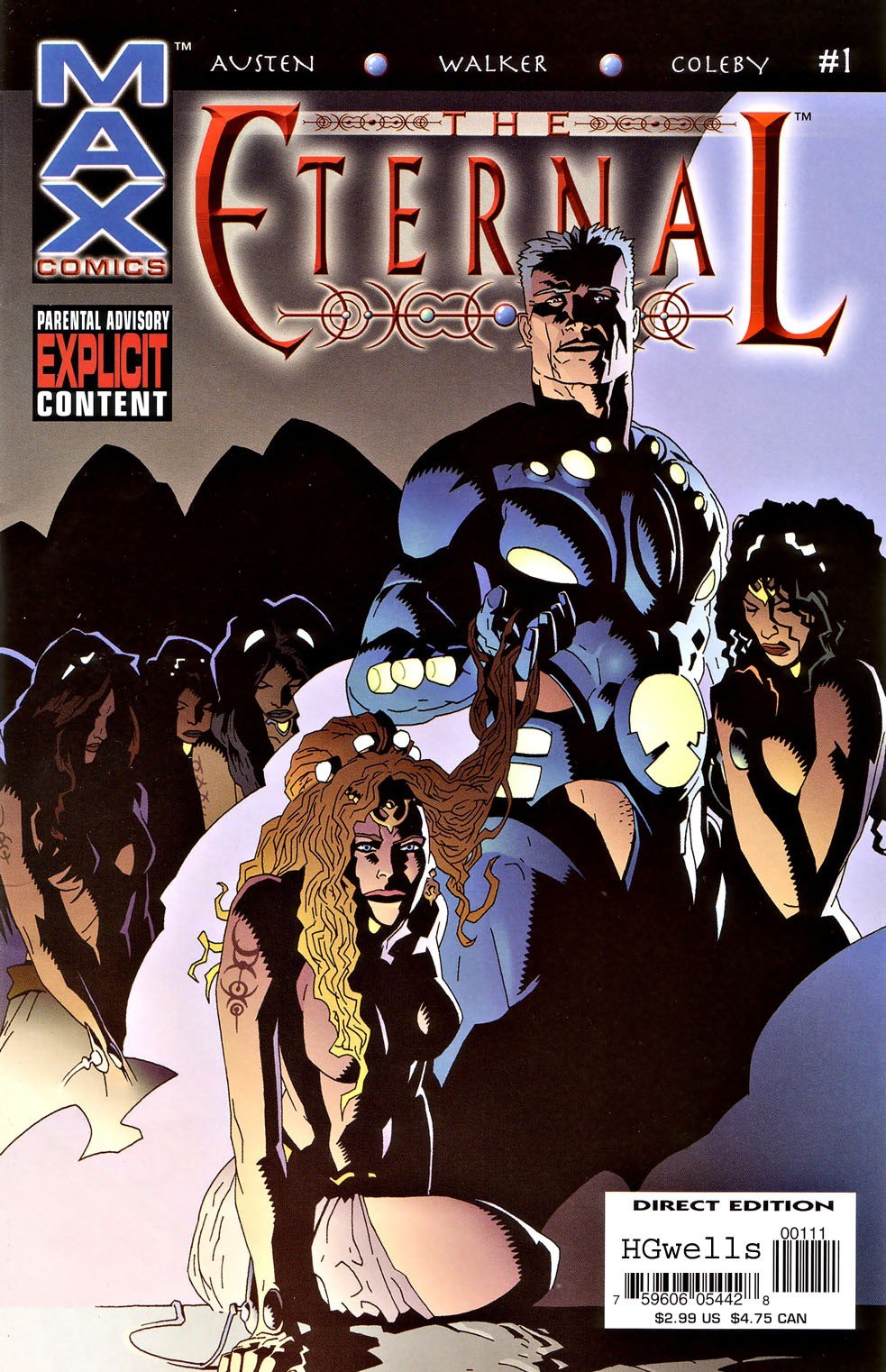Portada ampliada de The Eternal