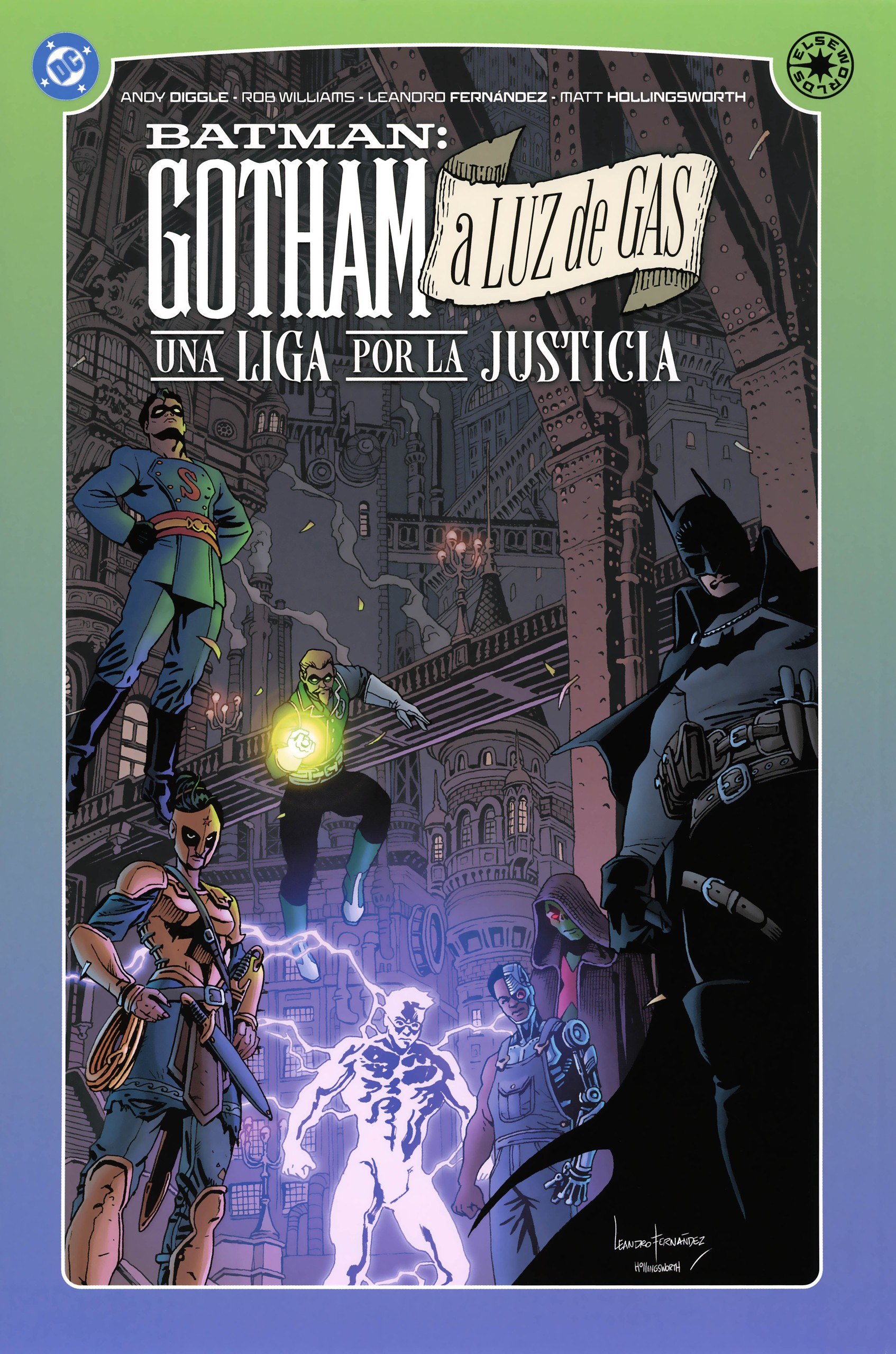 Portada ampliada de BATMAN: GOTHAM a LUZ DE GAS