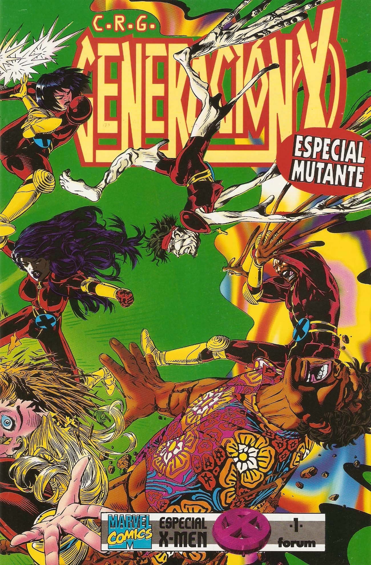 Portada ampliada de GENERACION X