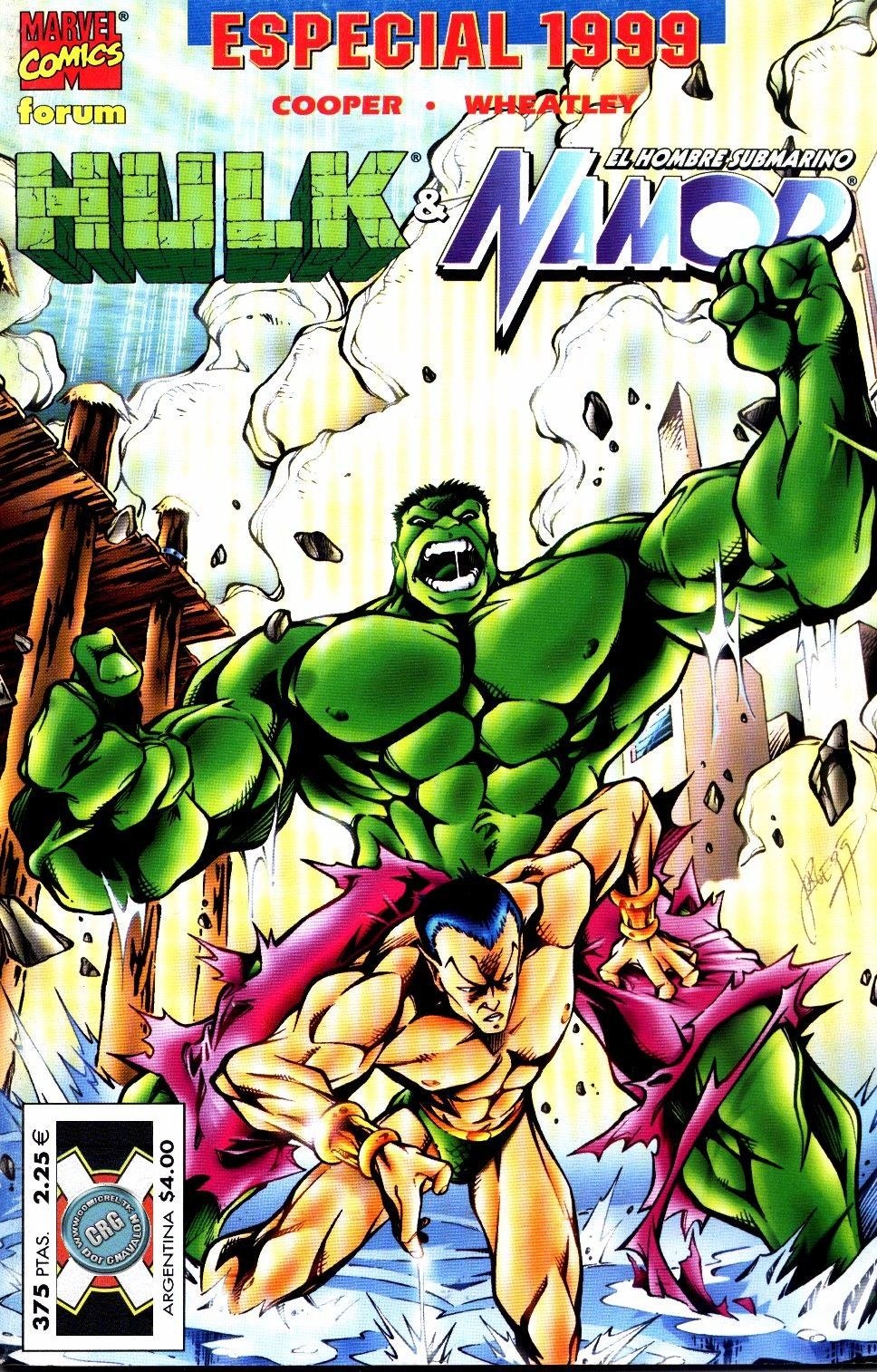 Portada ampliada de HULK & MANDARIN