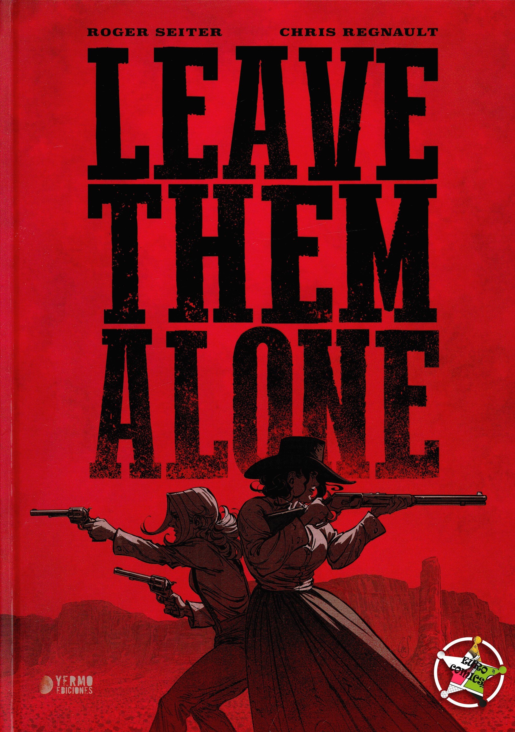 Portada ampliada de LEAVE THEM ALONE