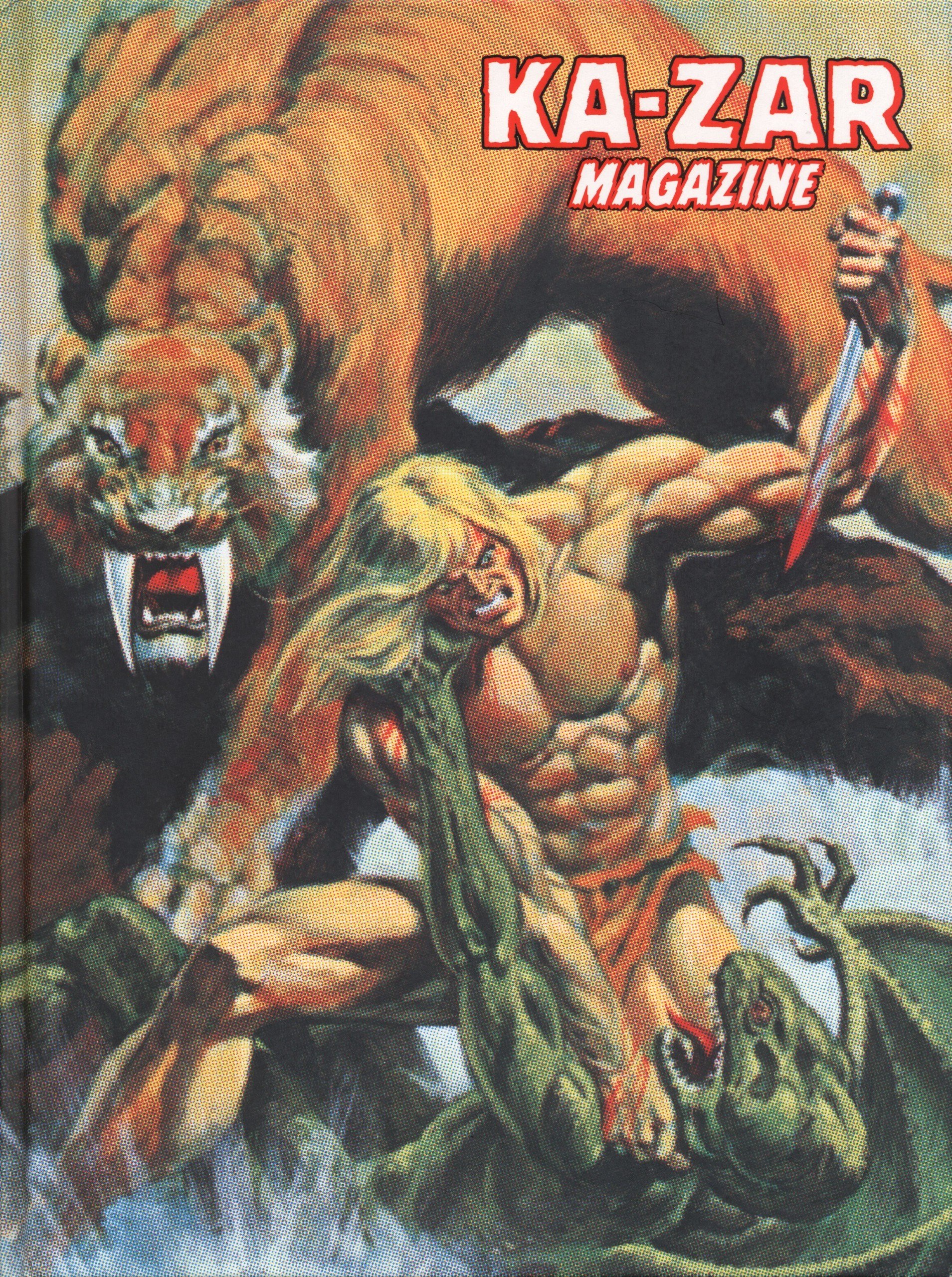 Portada ampliada de KA-ZAR MAGAZINE