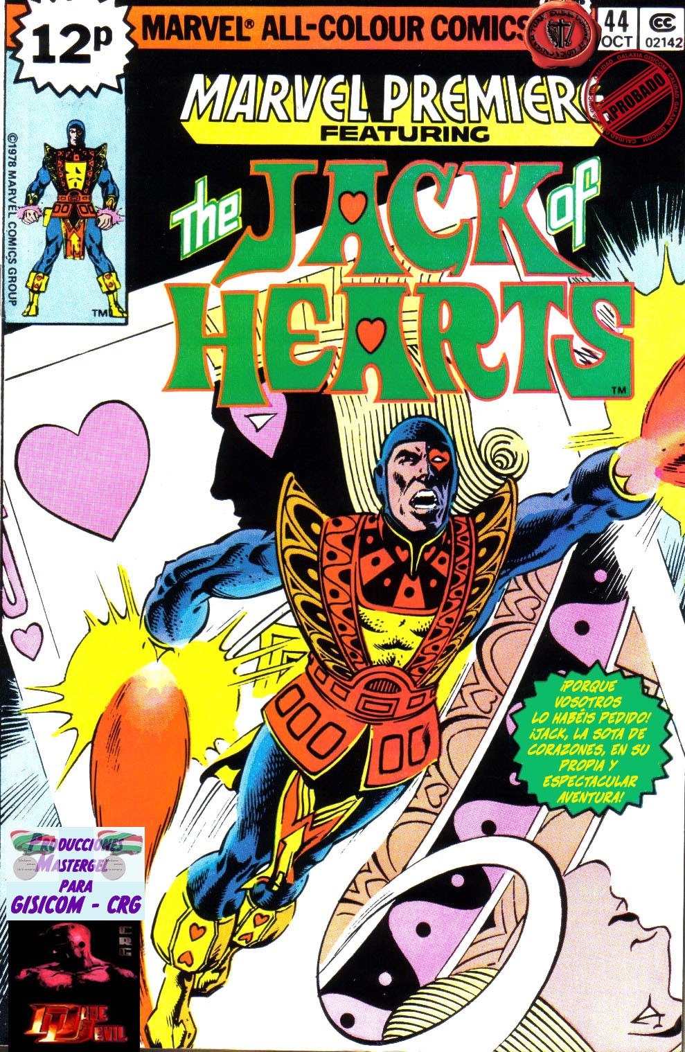 Portada ampliada de The Jack of Hearts