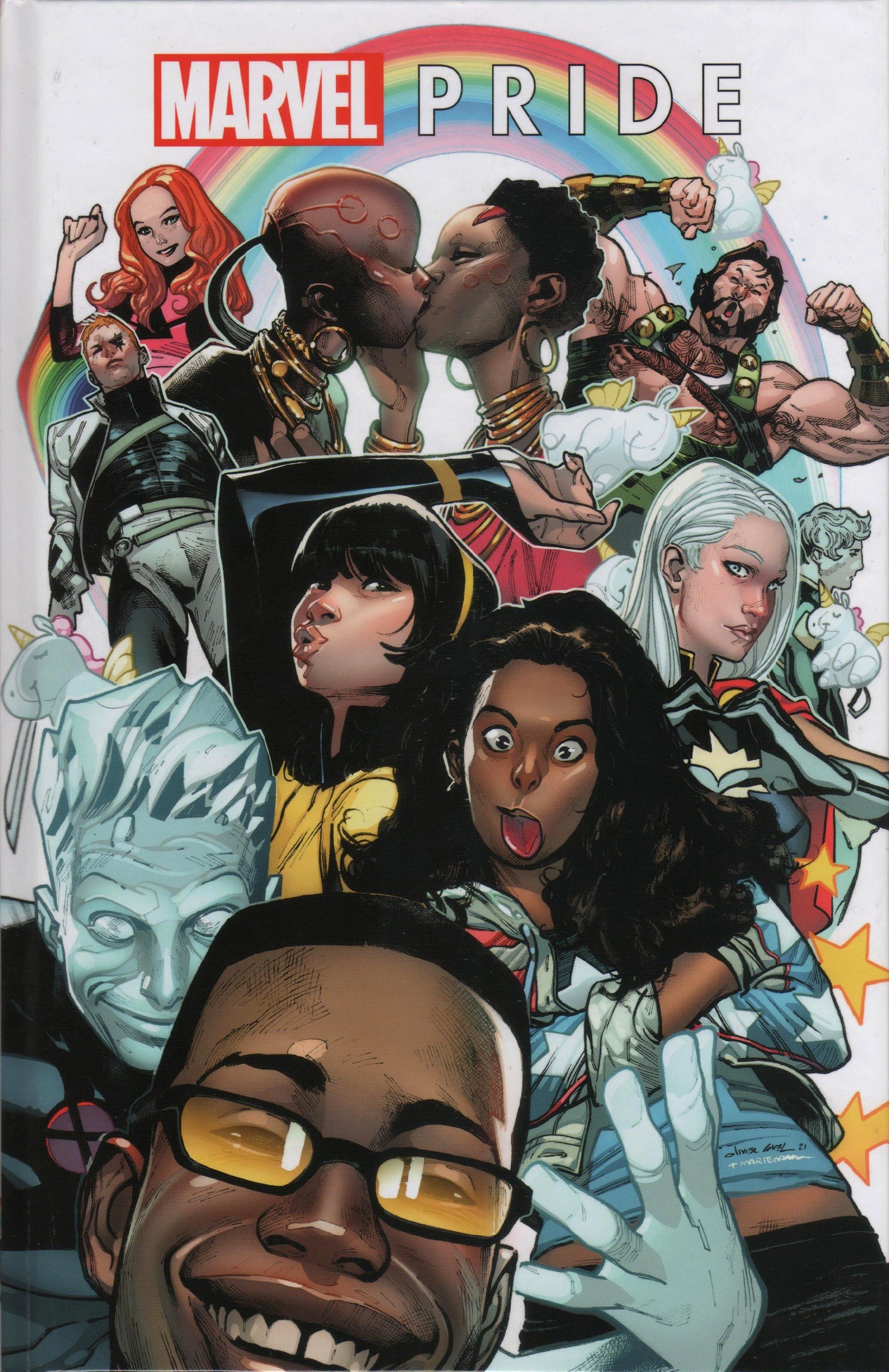 Portada ampliada de MARVEL PRIDE