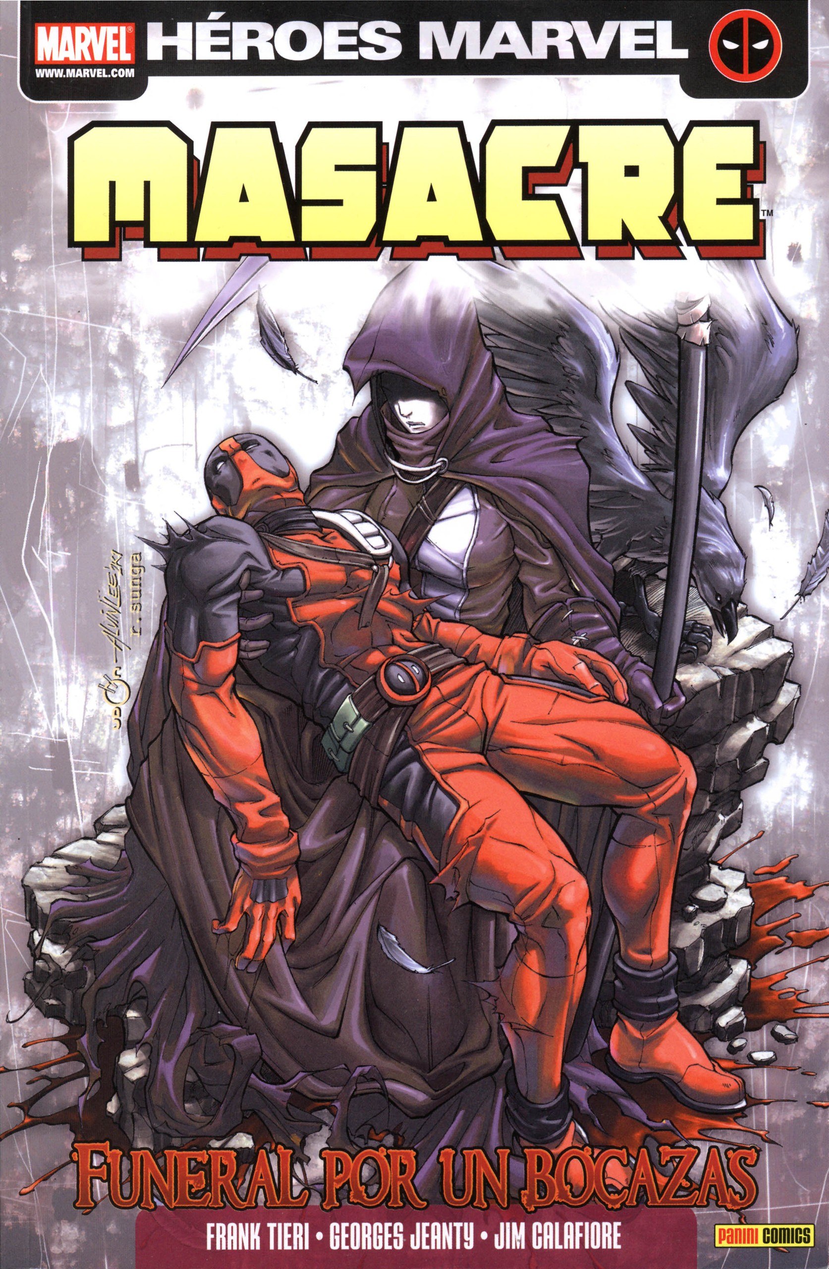 Portada ampliada de MASACRE