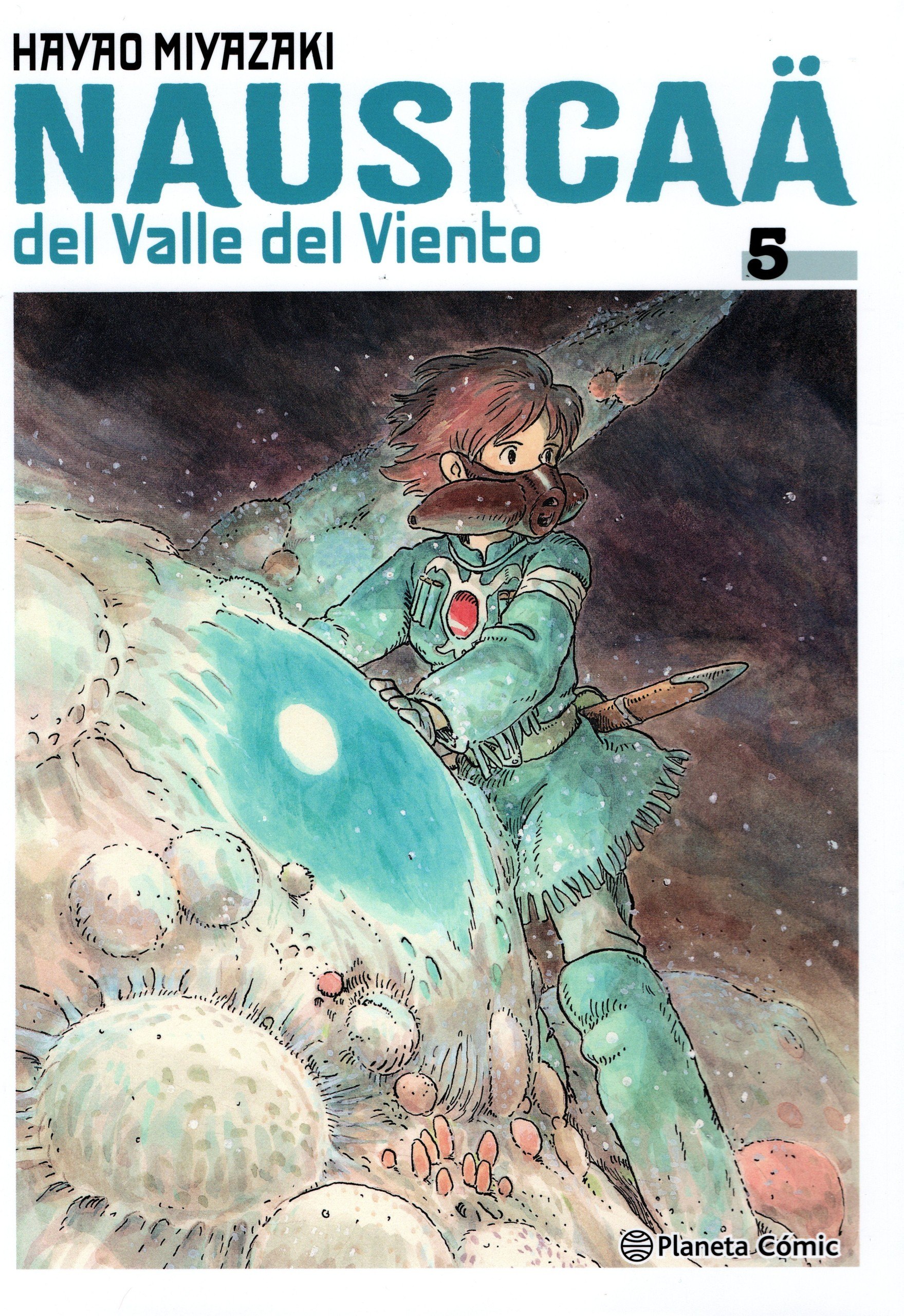 Portada ampliada de Nausicaa del Valle del Viento - Tomo 05 (Planeta) (CRG)