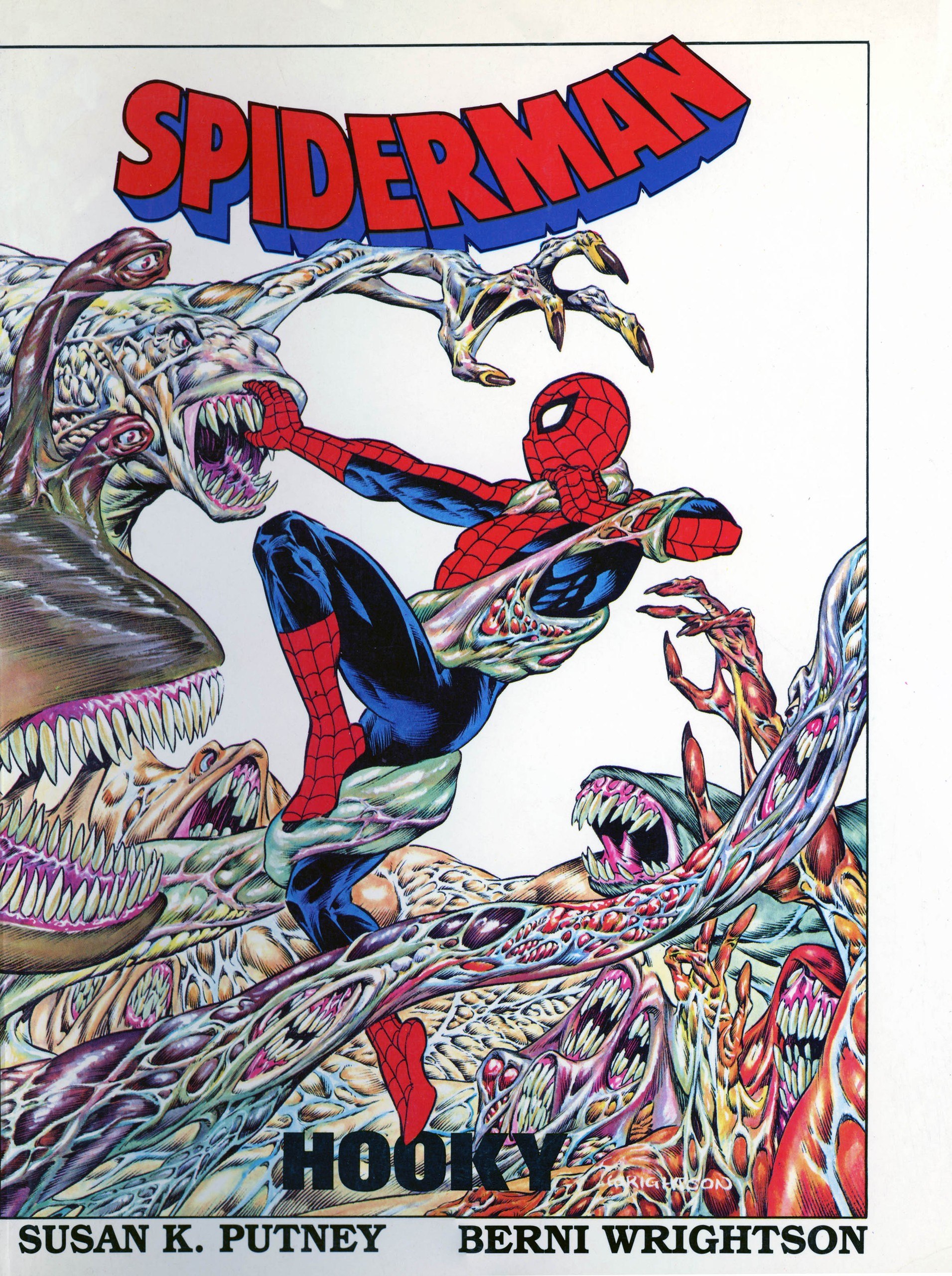 Portada ampliada de SPIDERMAN
