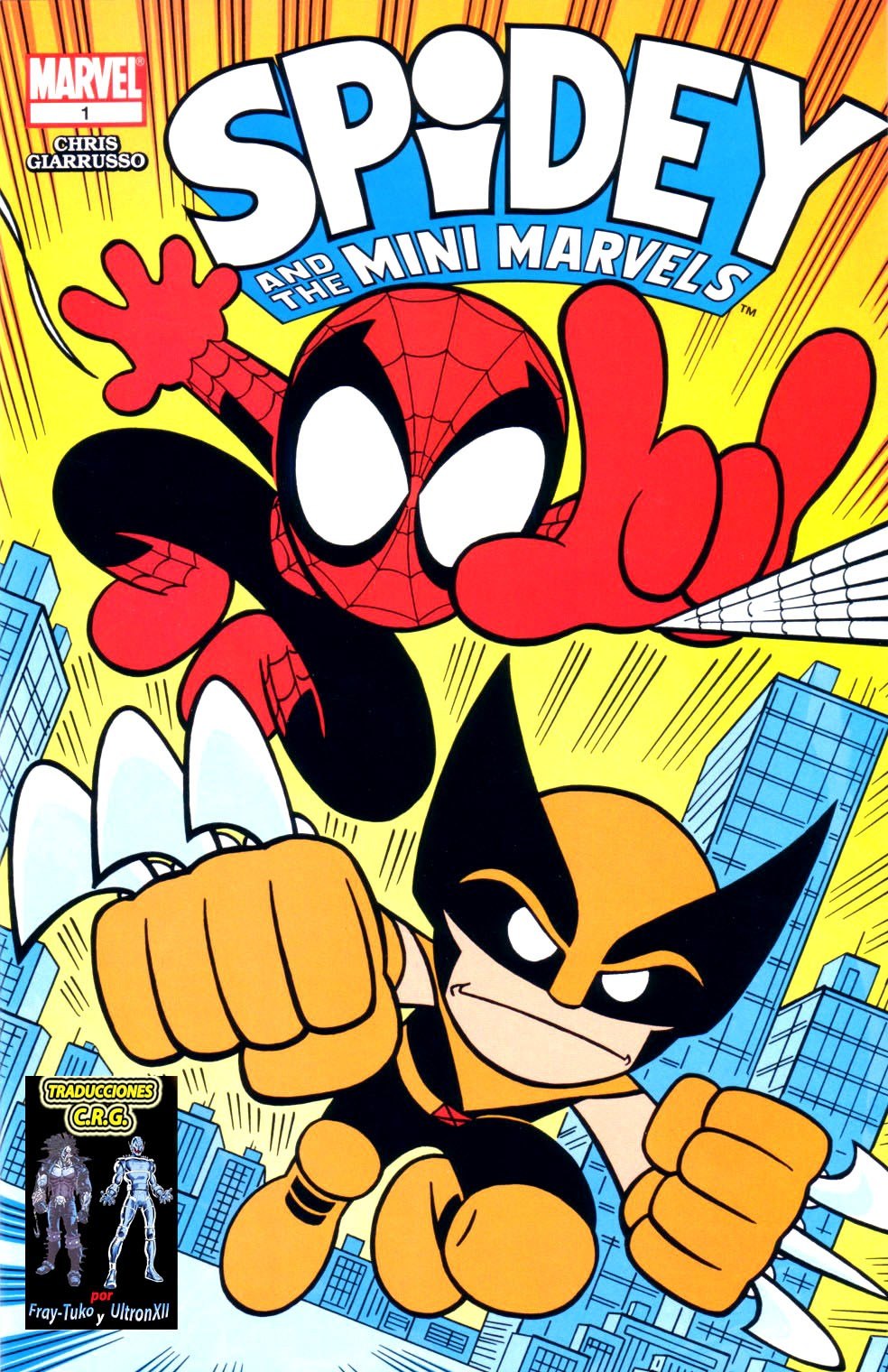 Portada ampliada de SPIDEY AND THE MINI MARVELS