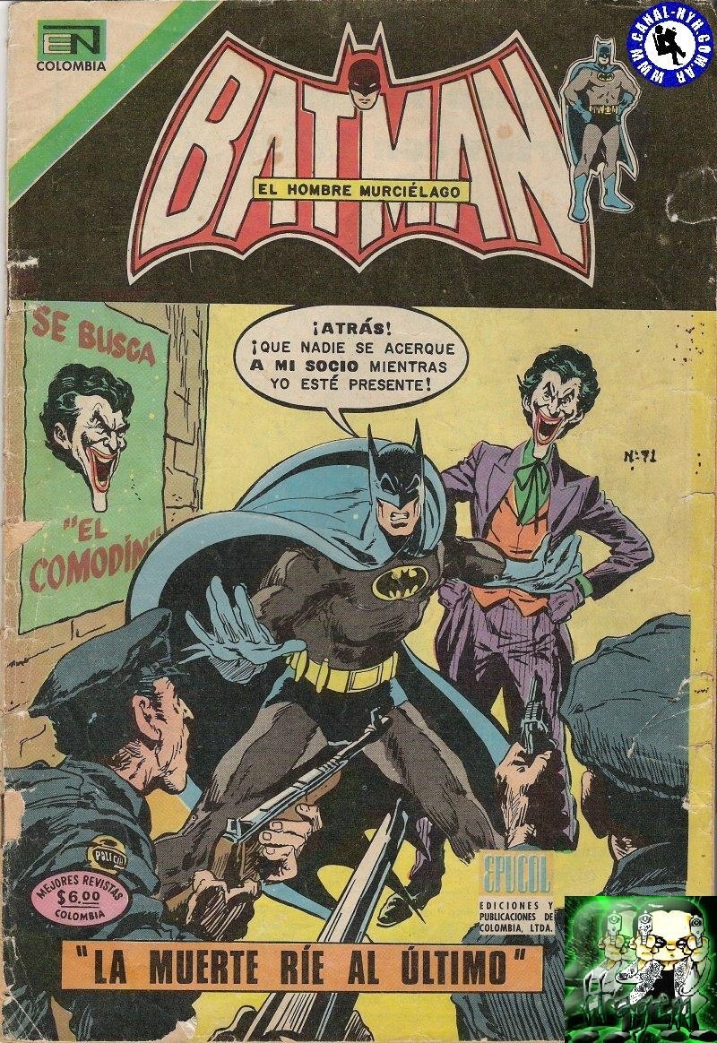 Portada ampliada de BATMAN EL HOMBRE MÚSCULO