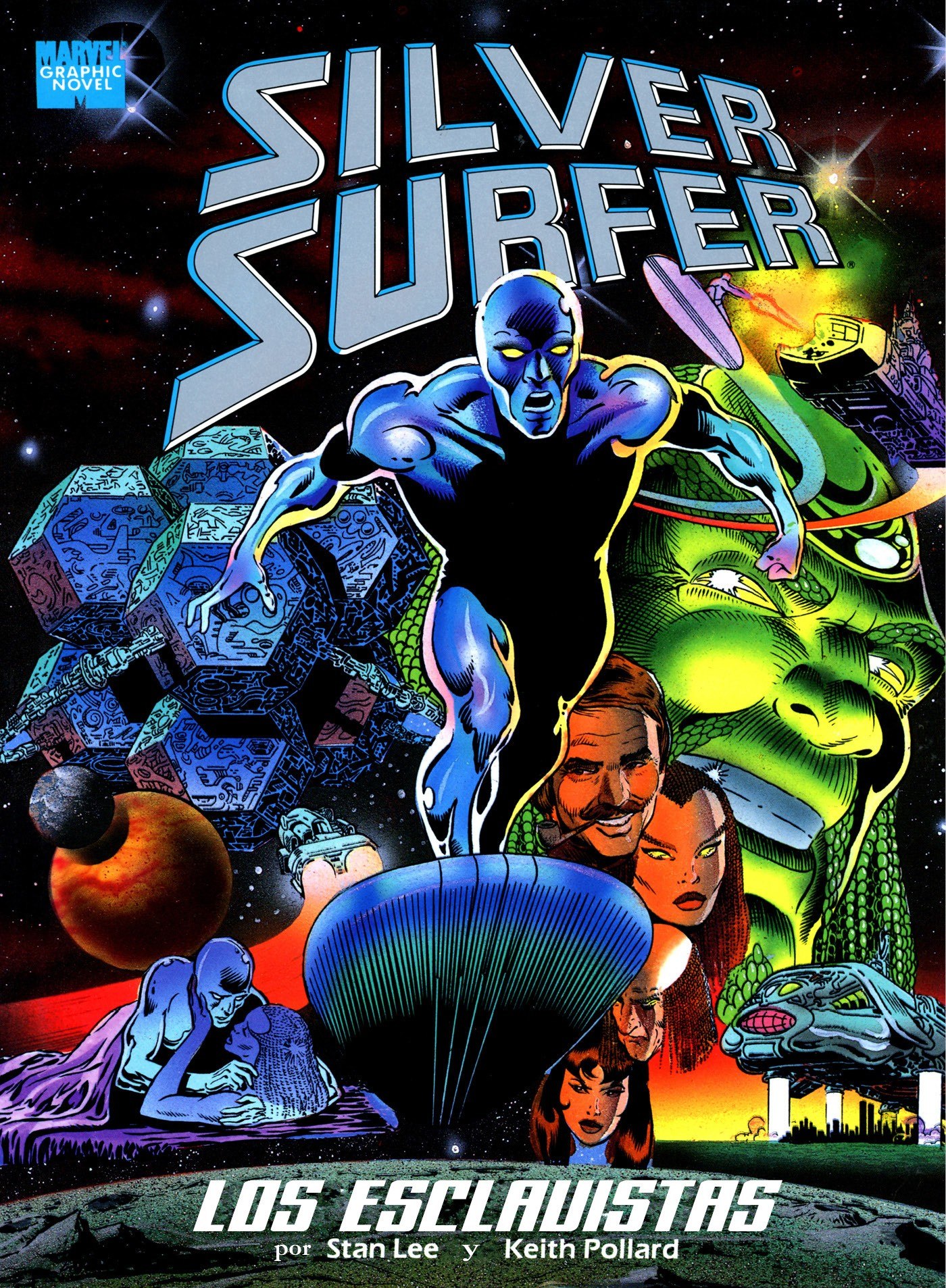 Portada ampliada de SILVER SURFER