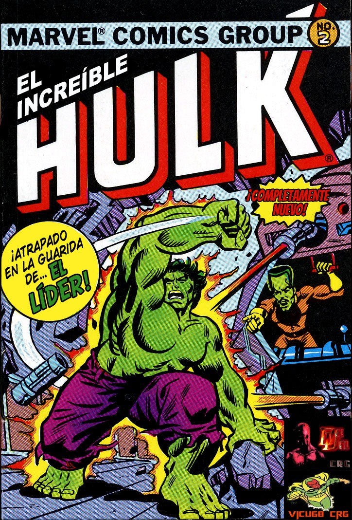Portada ampliada de EL INCREÍBLE HULK