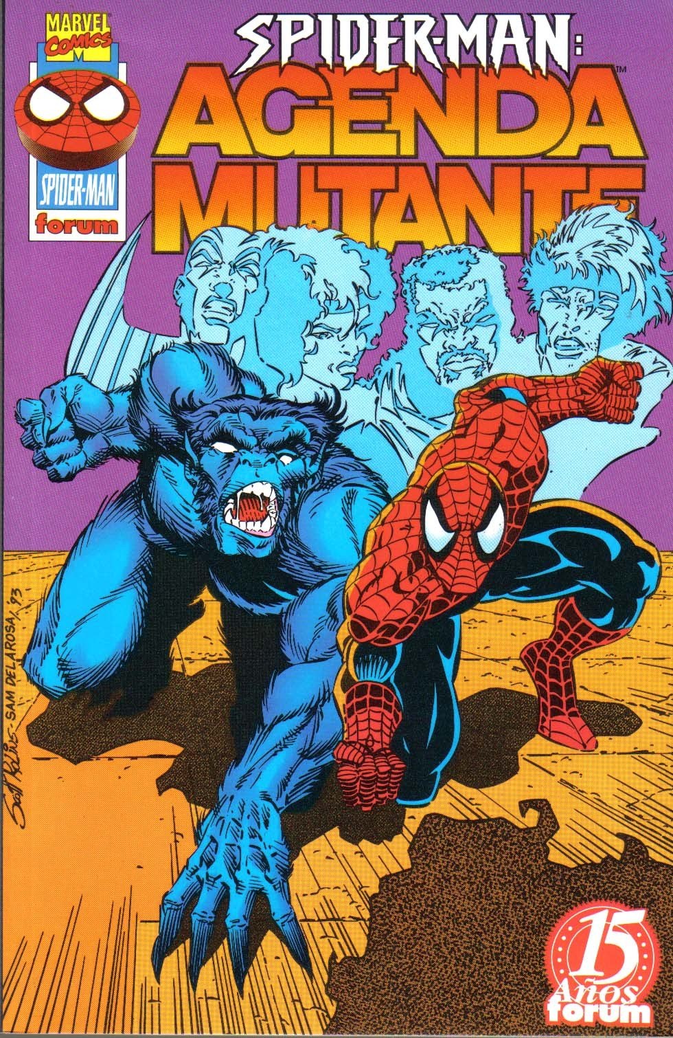 Portada ampliada de SPIDER-MAN: AGENDA MUTANTE
