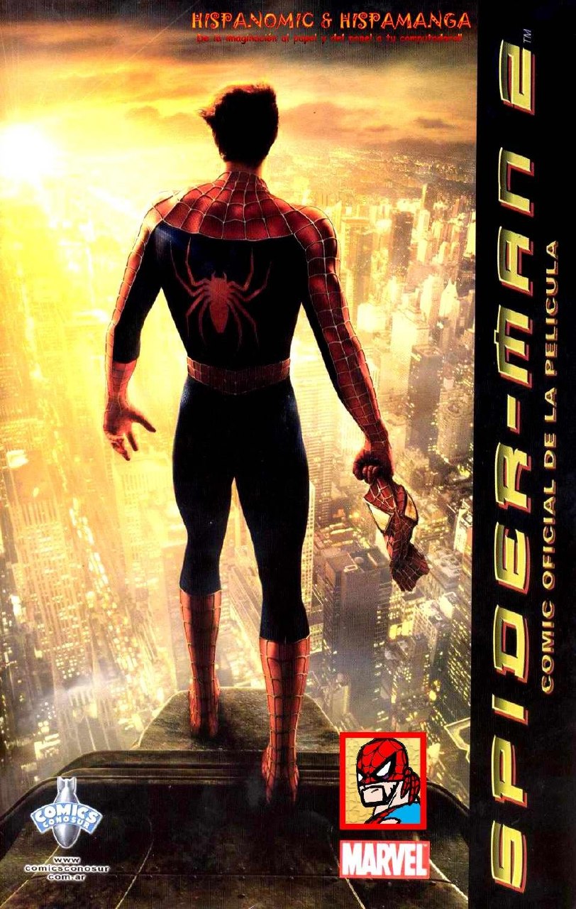 Portada ampliada de SPIDER-MAN 2