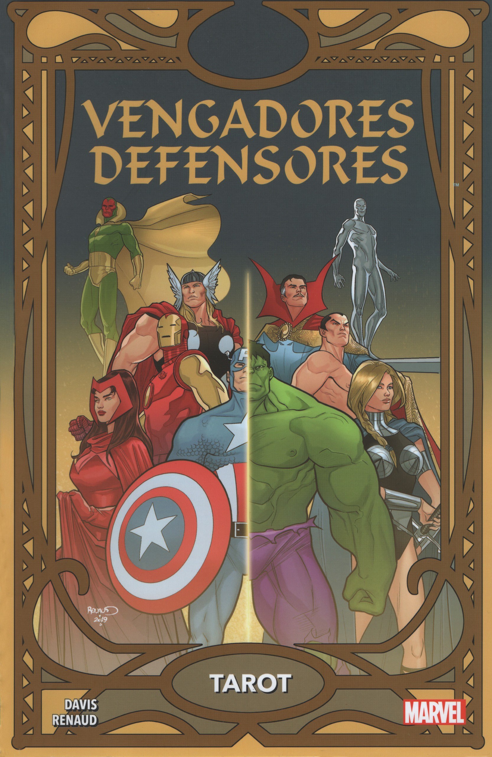 Portada ampliada de VENGADORES DEFENSORES