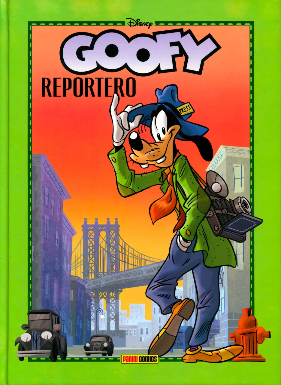Portada ampliada de GOOFY REPORTERO