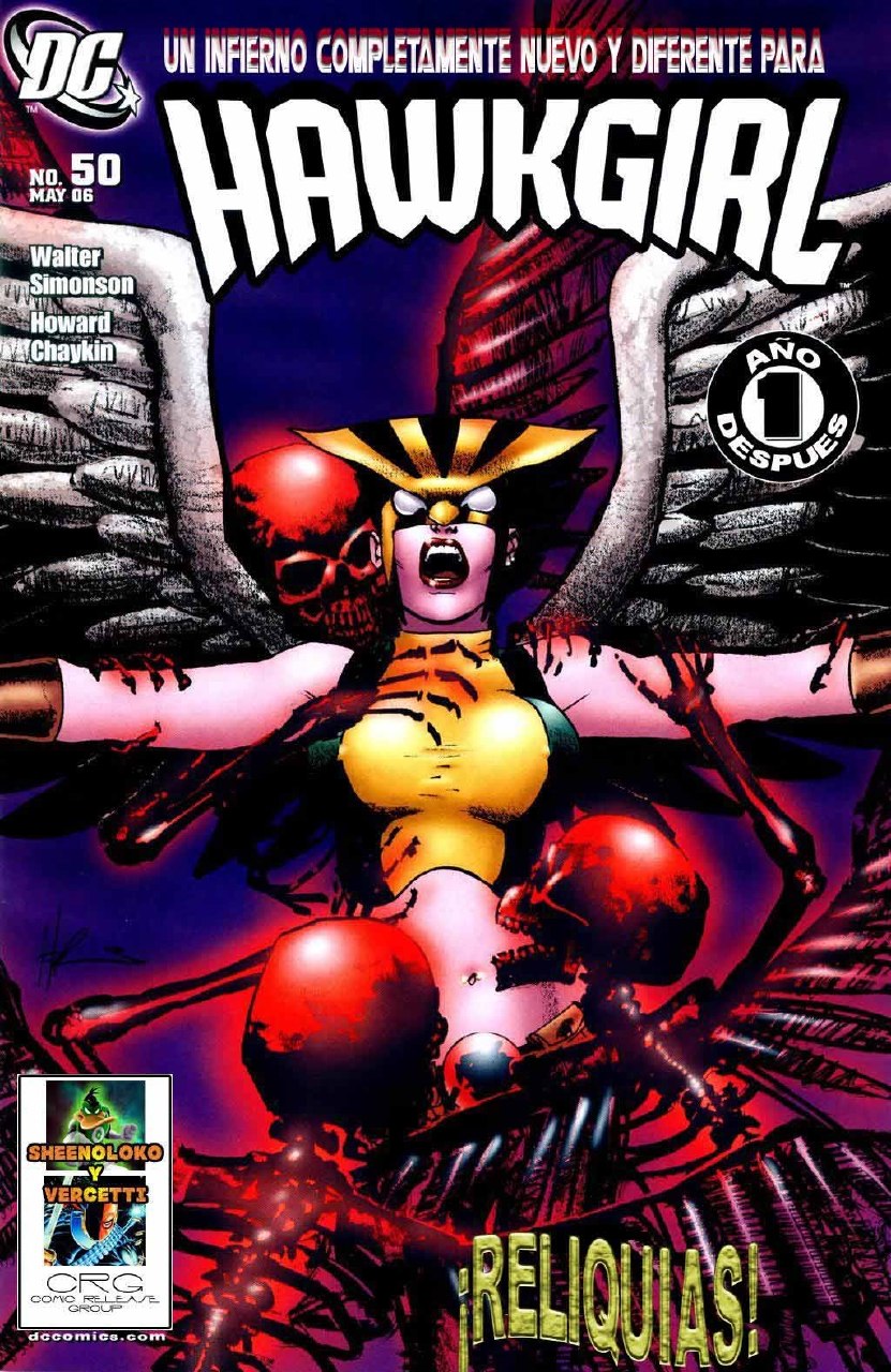 Portada ampliada de HAWKGIRL