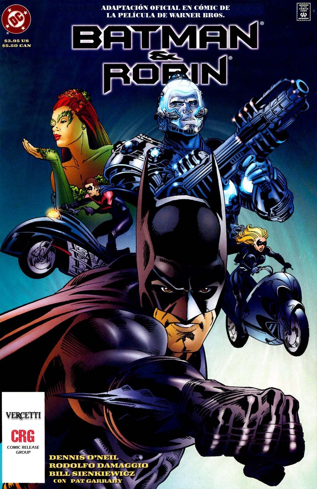 Portada ampliada de BATMAN & ROBIN