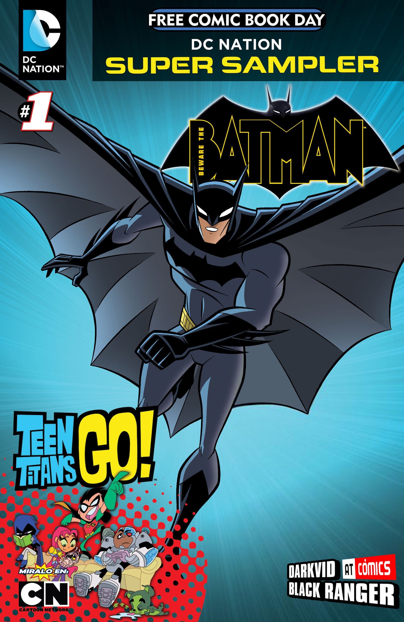 Portada ampliada de Batman