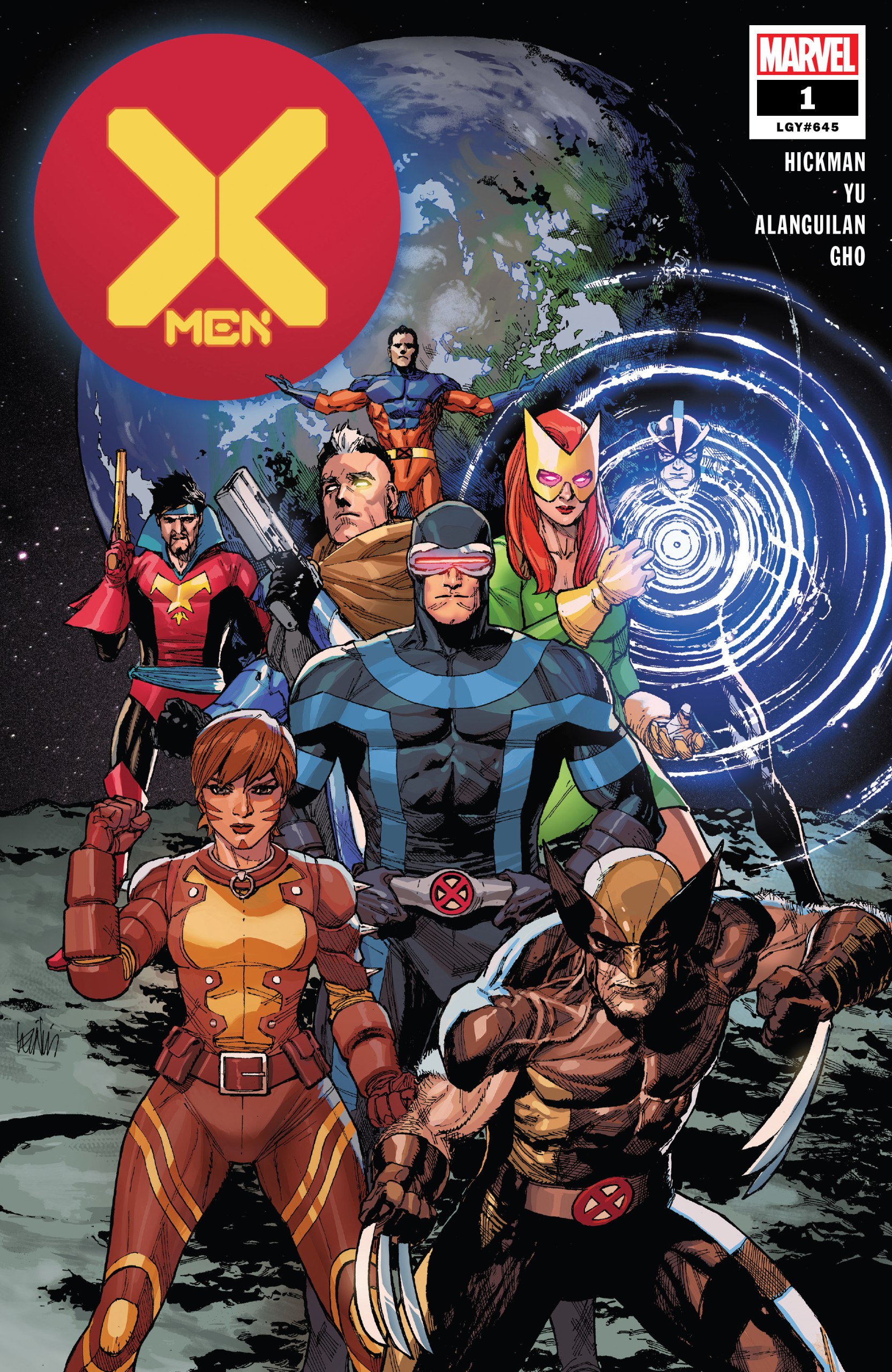 Portada ampliada de X Men