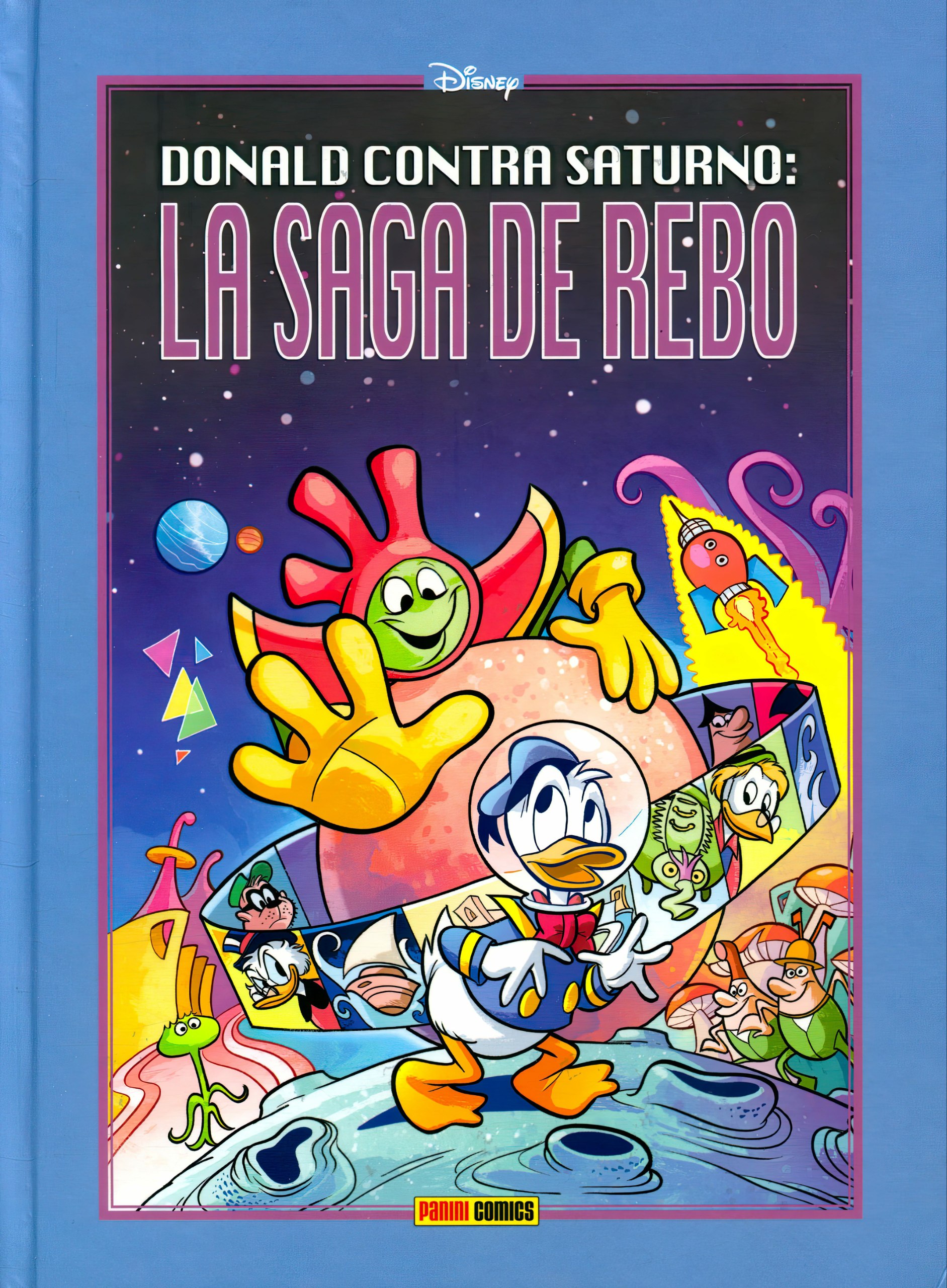 Portada ampliada de DONALD CONTRA SATURNO: LA SAGA DE REBO