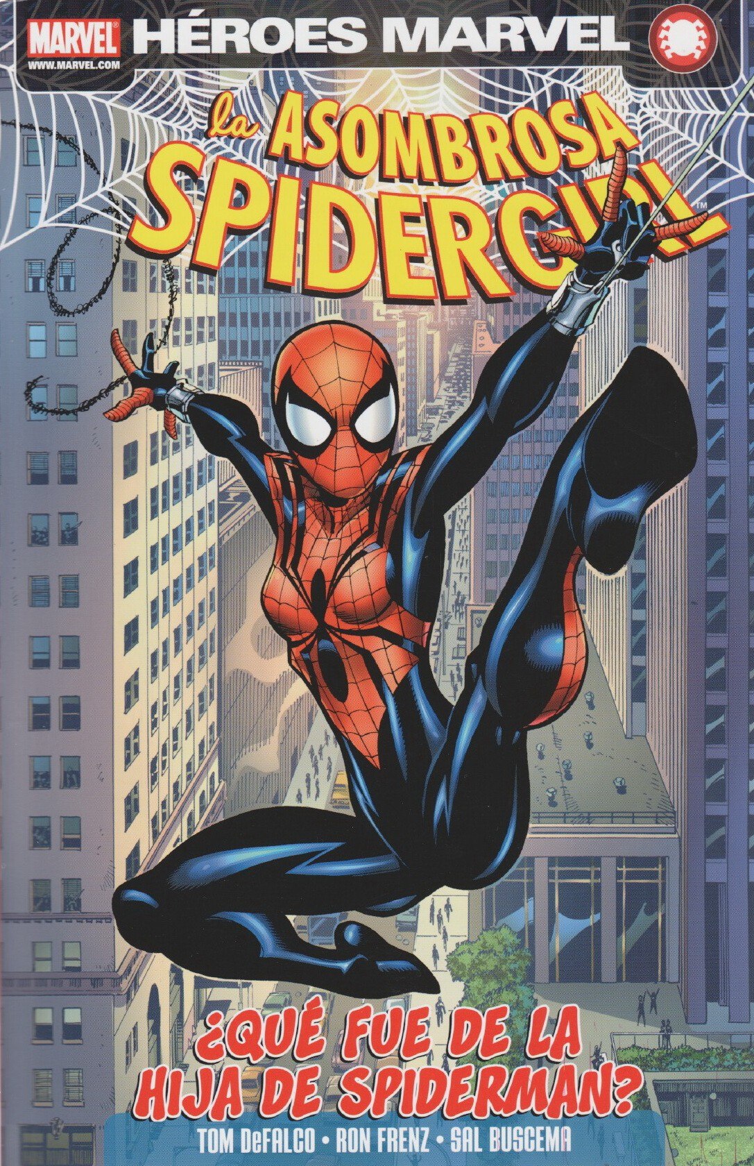 Portada ampliada de la Asombrosa Spider-City