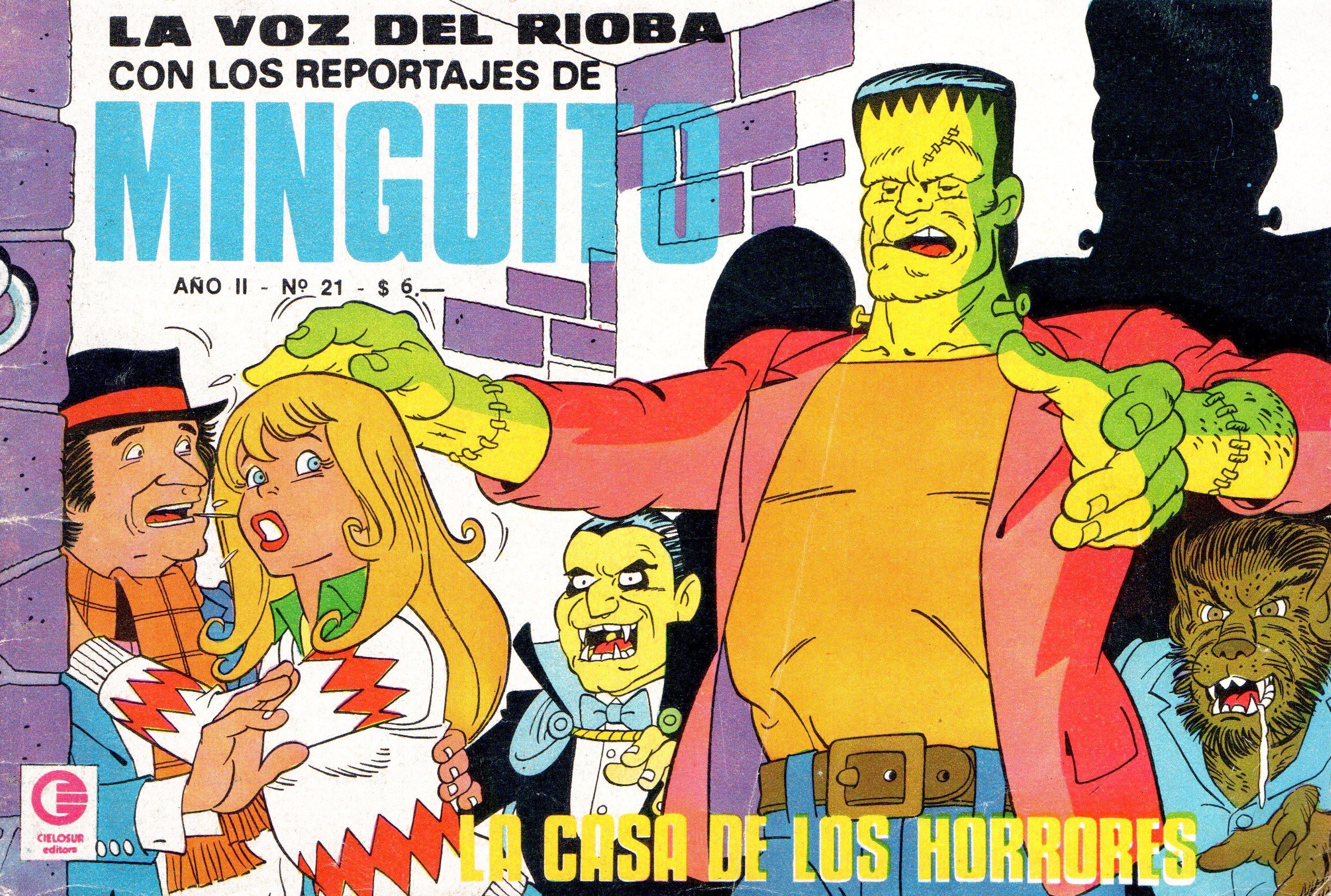 Portada ampliada de LA VOZ DEL RIOBA CON LOS REPORTAJES DE MINGUITO