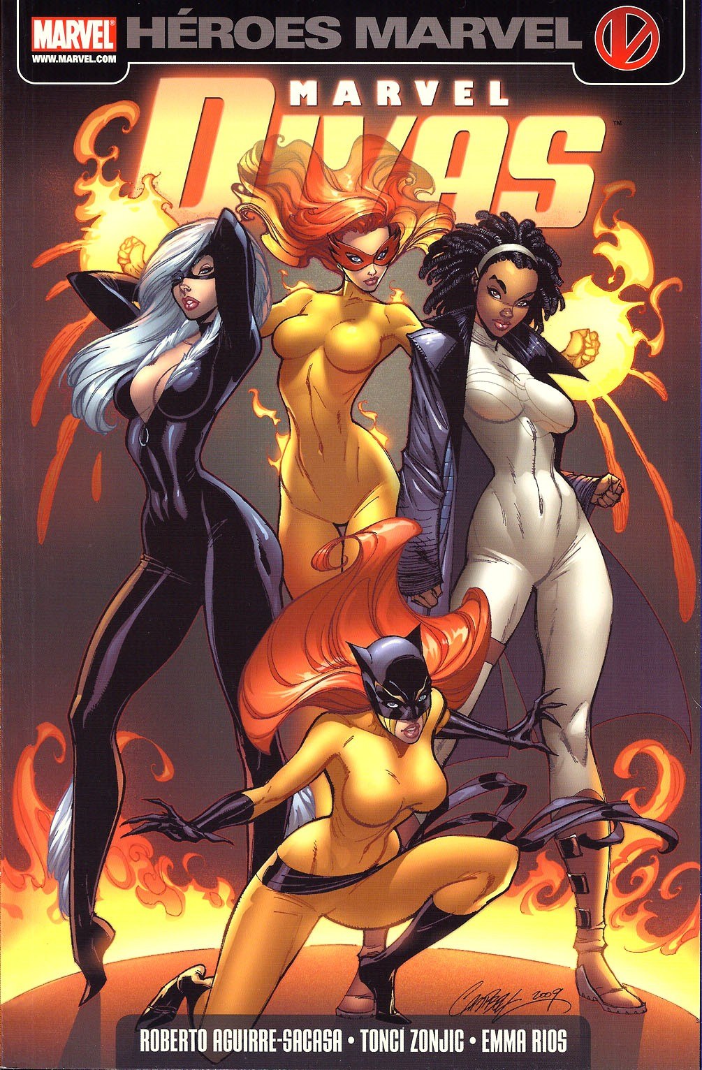 Portada ampliada de Marvel Dvas