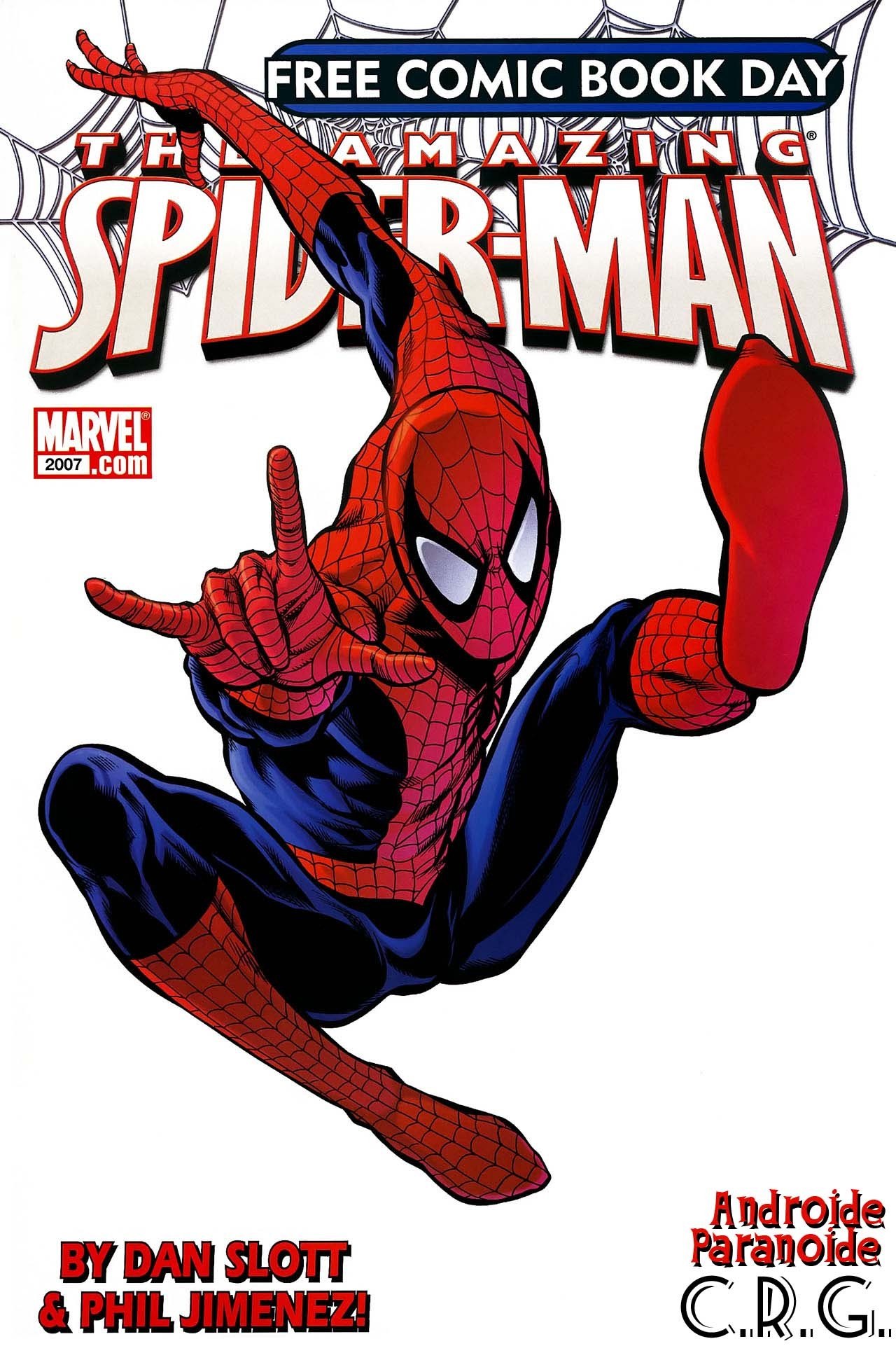 Portada ampliada de THE AMAZING SPIDER-MAN