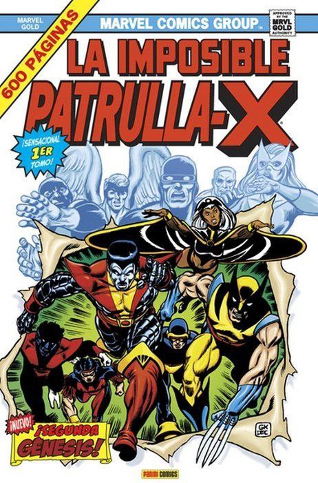 Portada ampliada de LA IMPOSIBLE PATRULLA-X