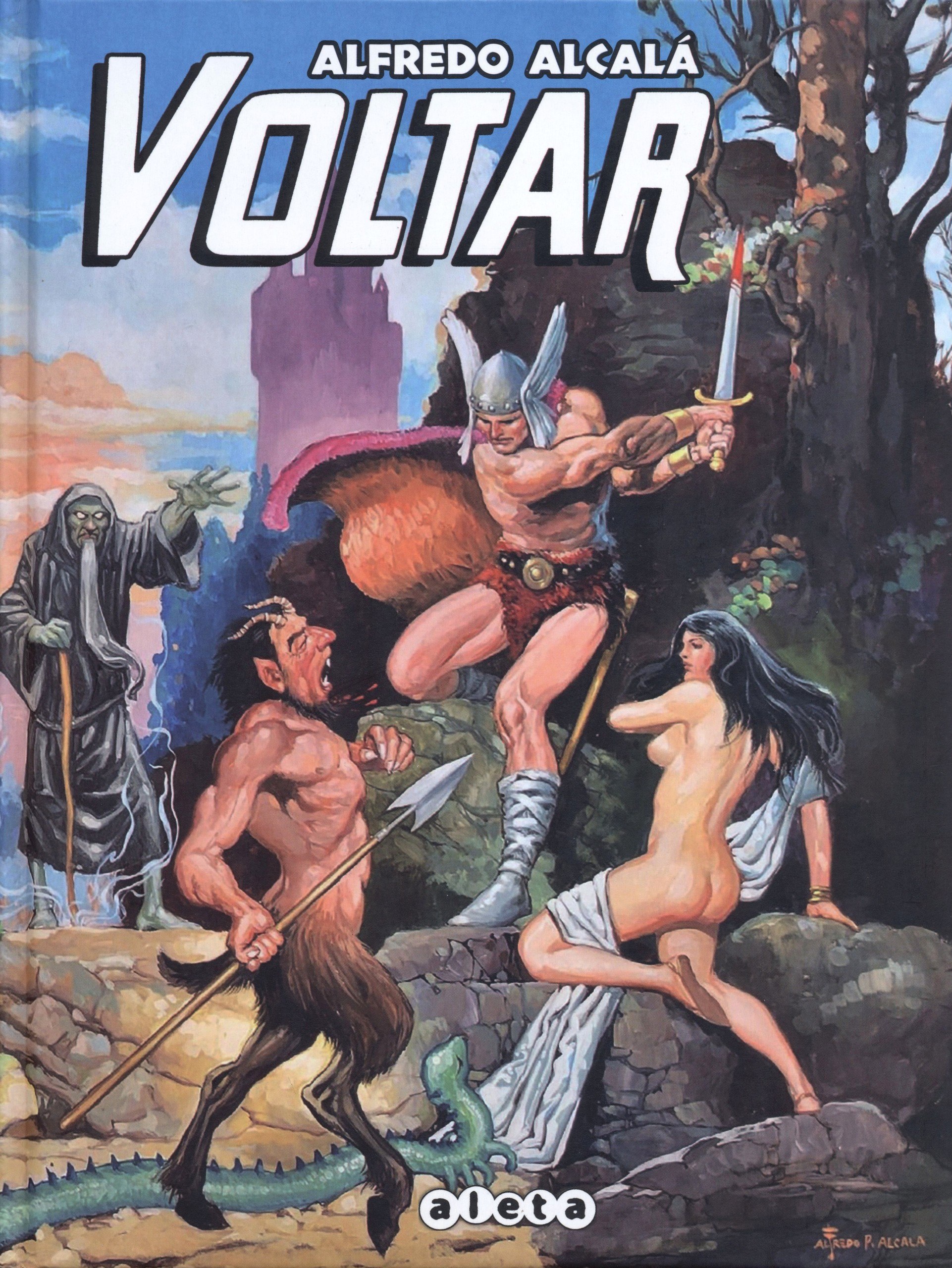 Portada ampliada de Voltar (Aleta) (Tildoras, CRG)