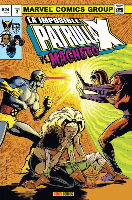 Portada ampliada de La Imposible Patrulla X vs Magneto