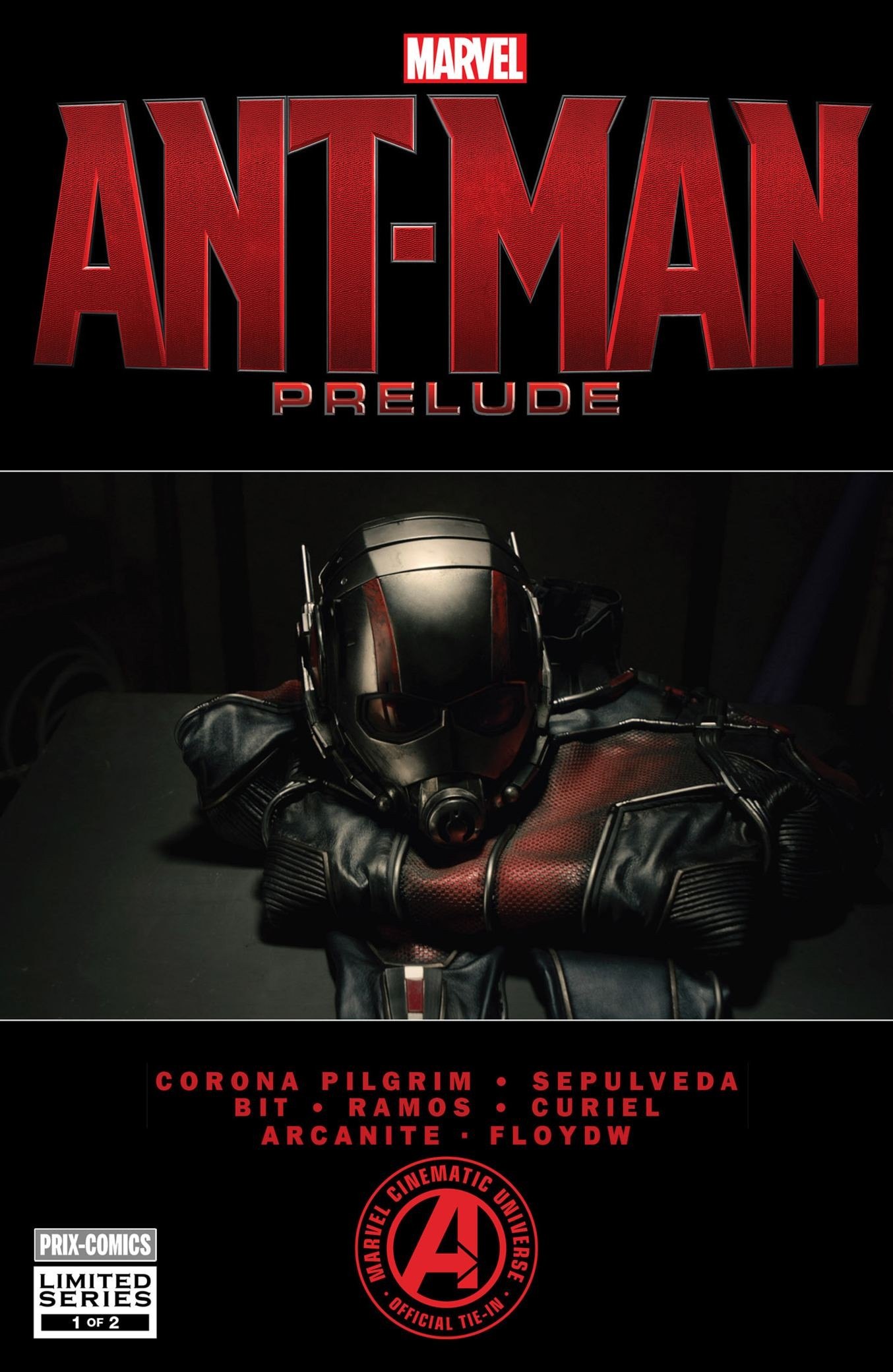 Portada ampliada de ANT-MAN PRELUDE