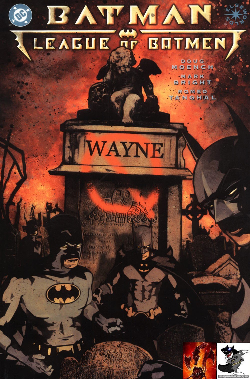 Portada ampliada de BATMAN LEAGUE OF BATMEN