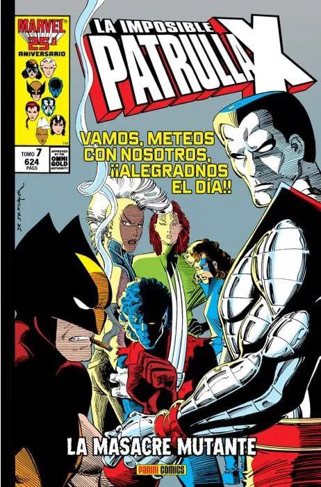 Portada ampliada de LA IMPOSIBLE PATRULLA X