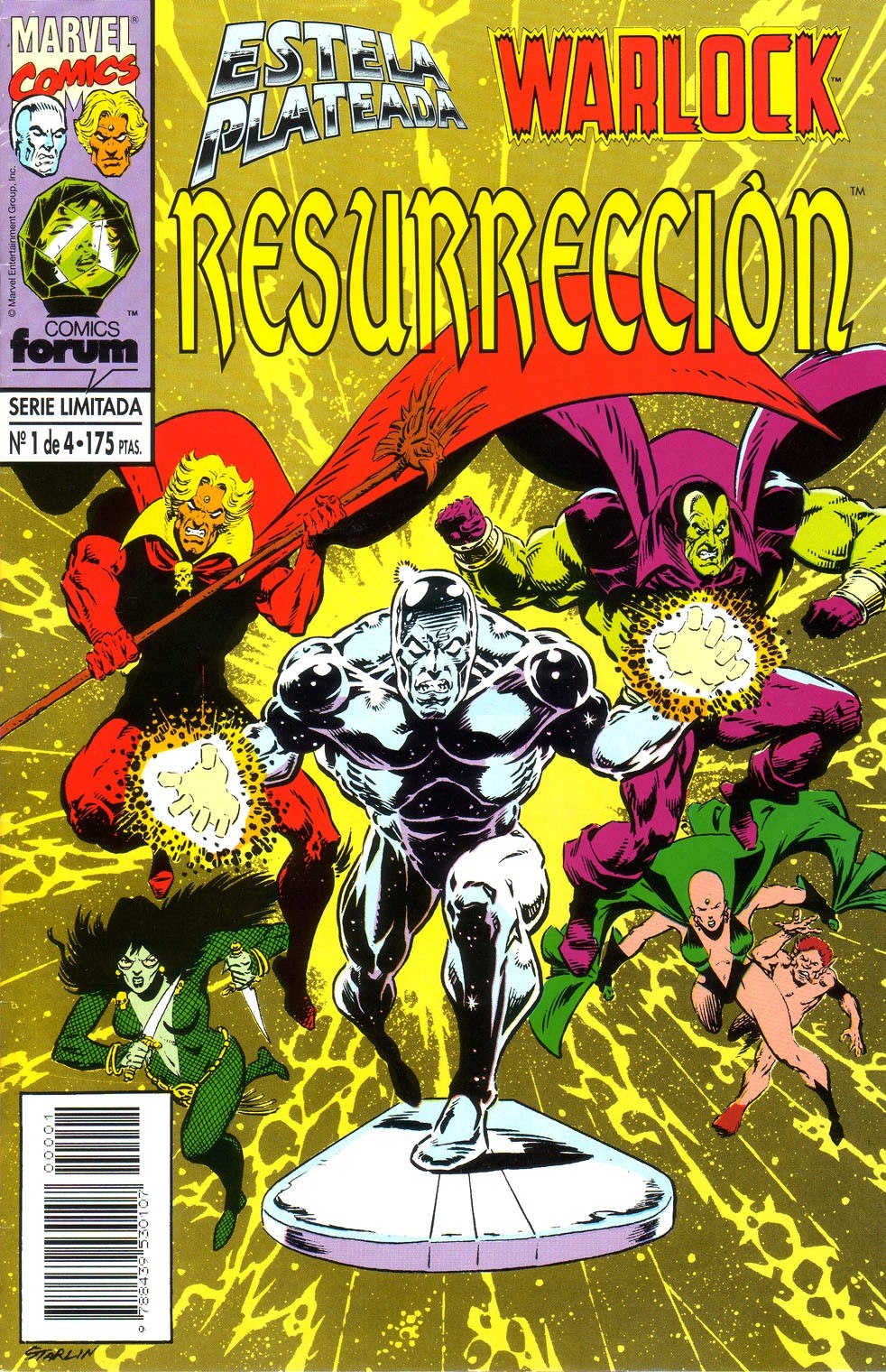 Portada ampliada de WARLOCK RESURRECCIÓN