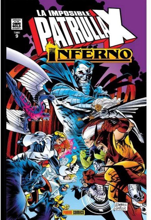 Portada ampliada de LA IMPOSIBLE PATRULLA X INFERNO