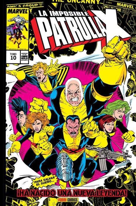 Portada ampliada de LA IMPOSIBLE PATRULLA X